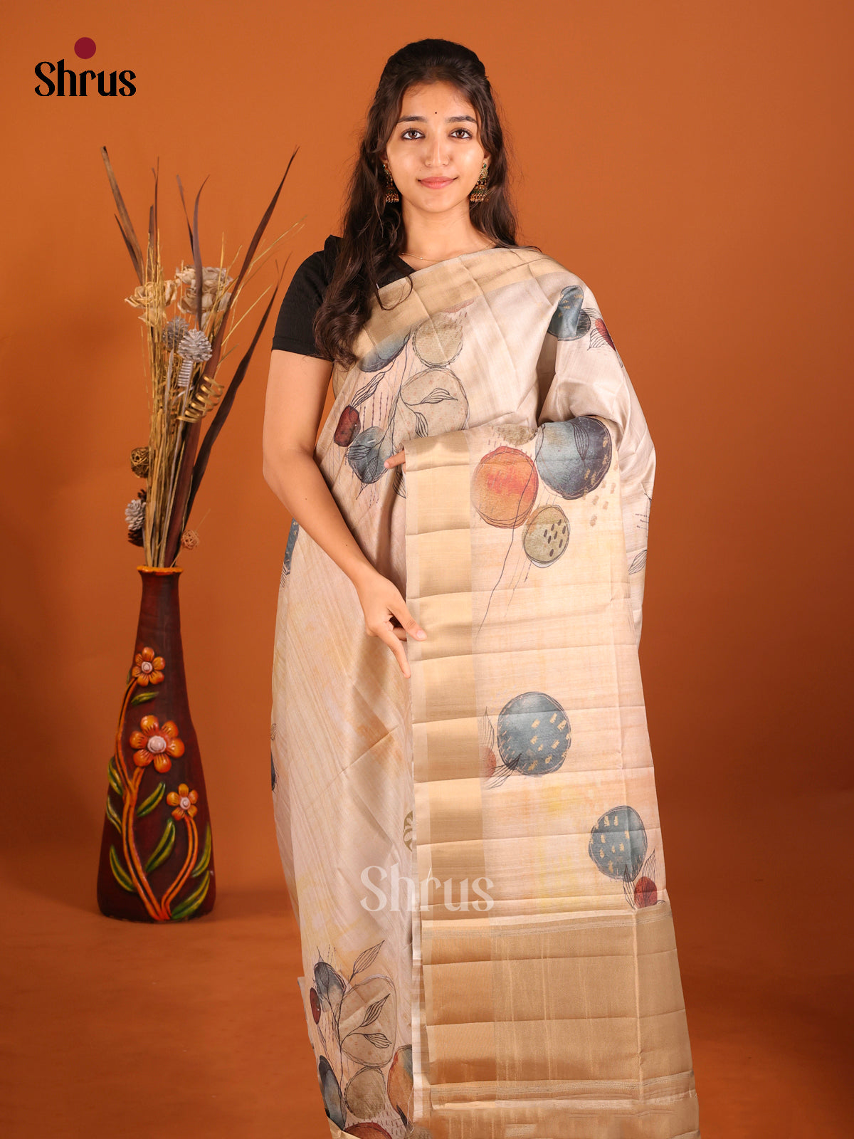 DHS30083 - Semi matka Saree
