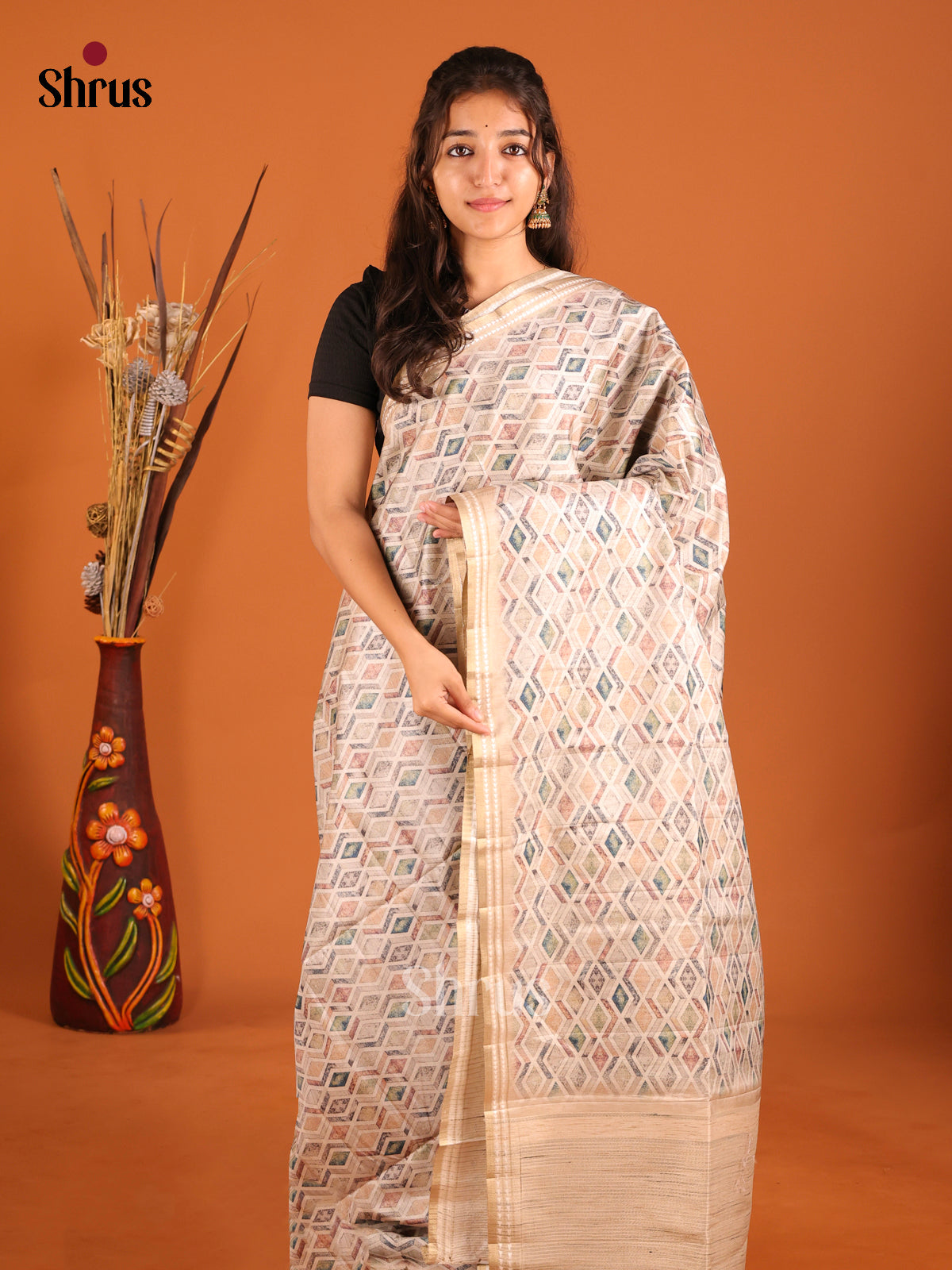 DHS30089 - Semi matka Saree