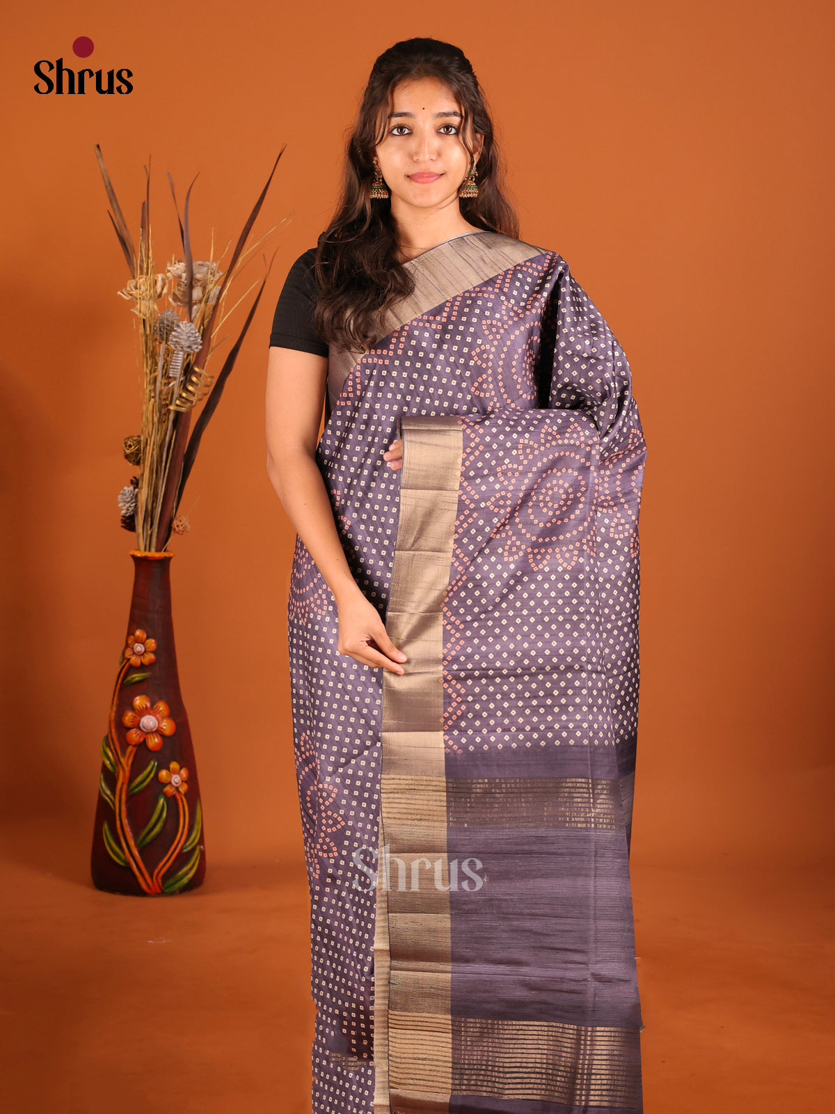 DHS30096 - Semi matka Saree