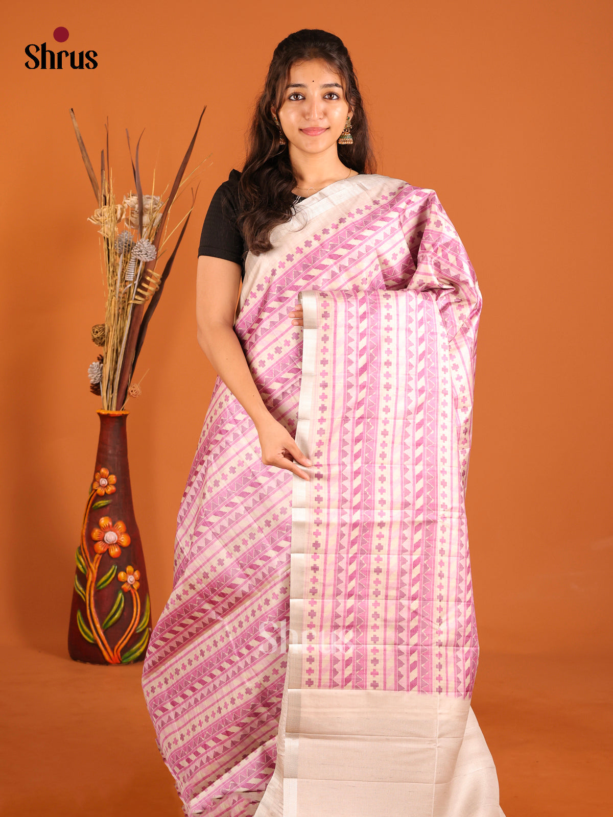 DHS30109 - Semi matka Saree