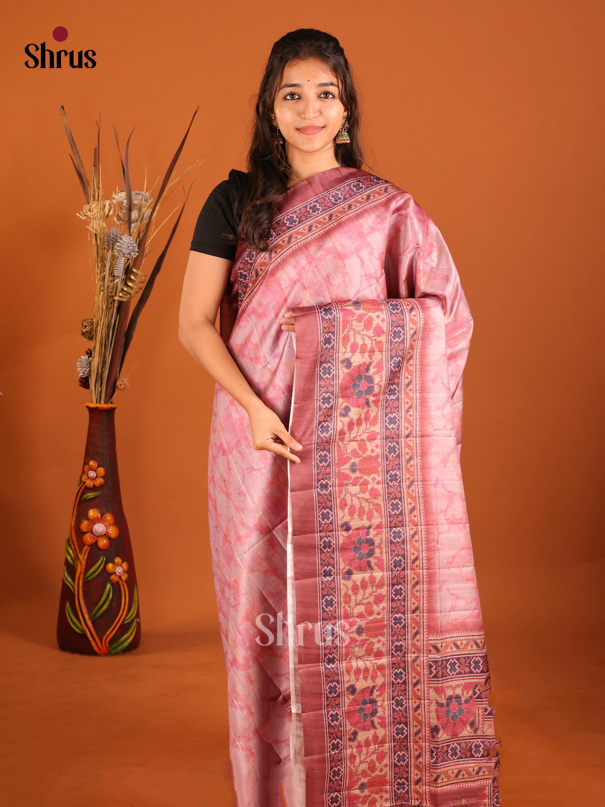 DHS30128 - Semi matka Saree
