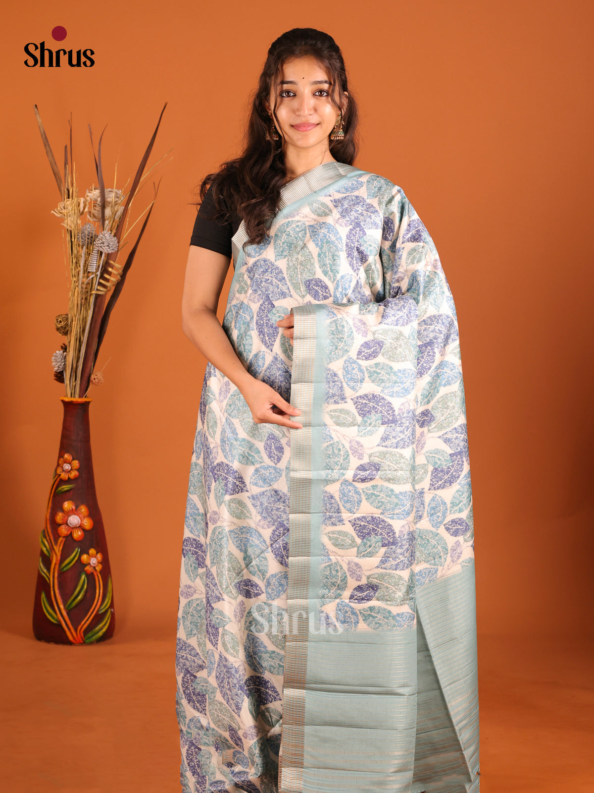 DHS30129 - Semi matka Saree