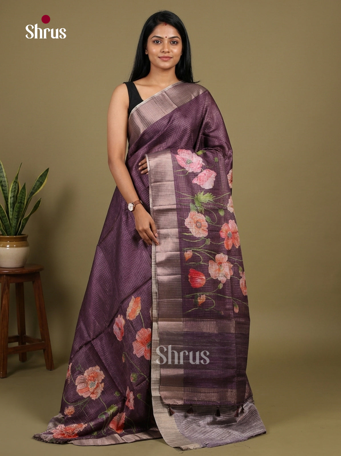 DHS30132 - Semi matka Saree