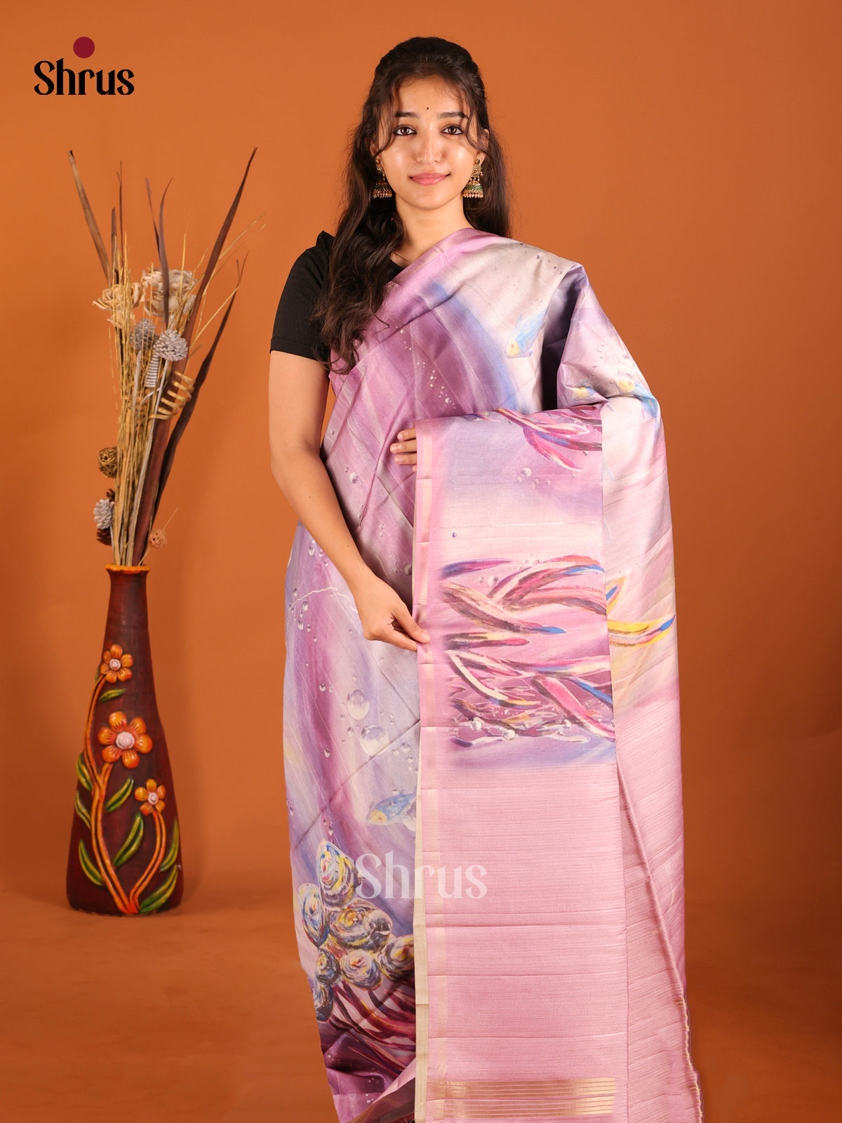 DHS30146 - Semi matka Saree