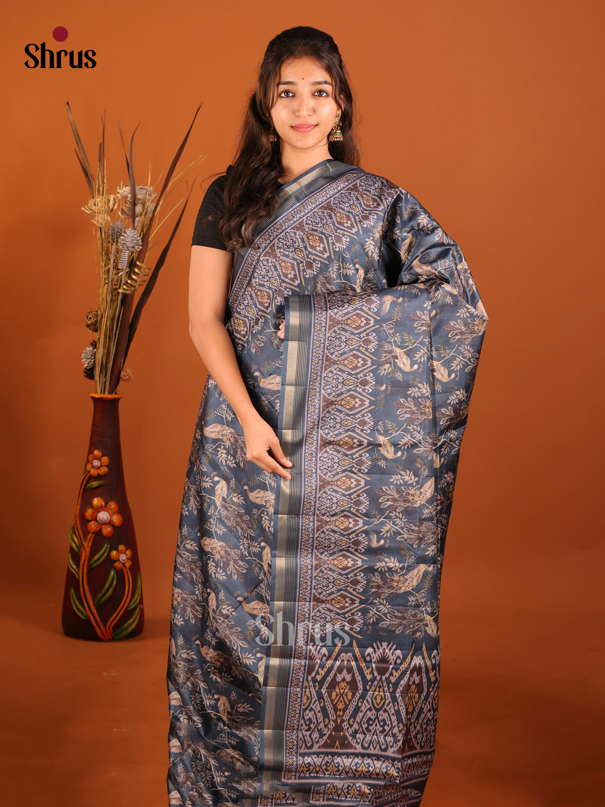 DHS30161 - Semi matka Saree