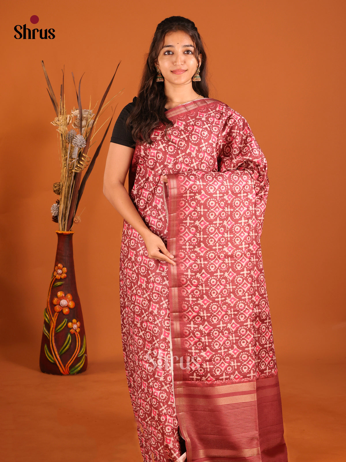 DHS30168 - Semi matka Saree