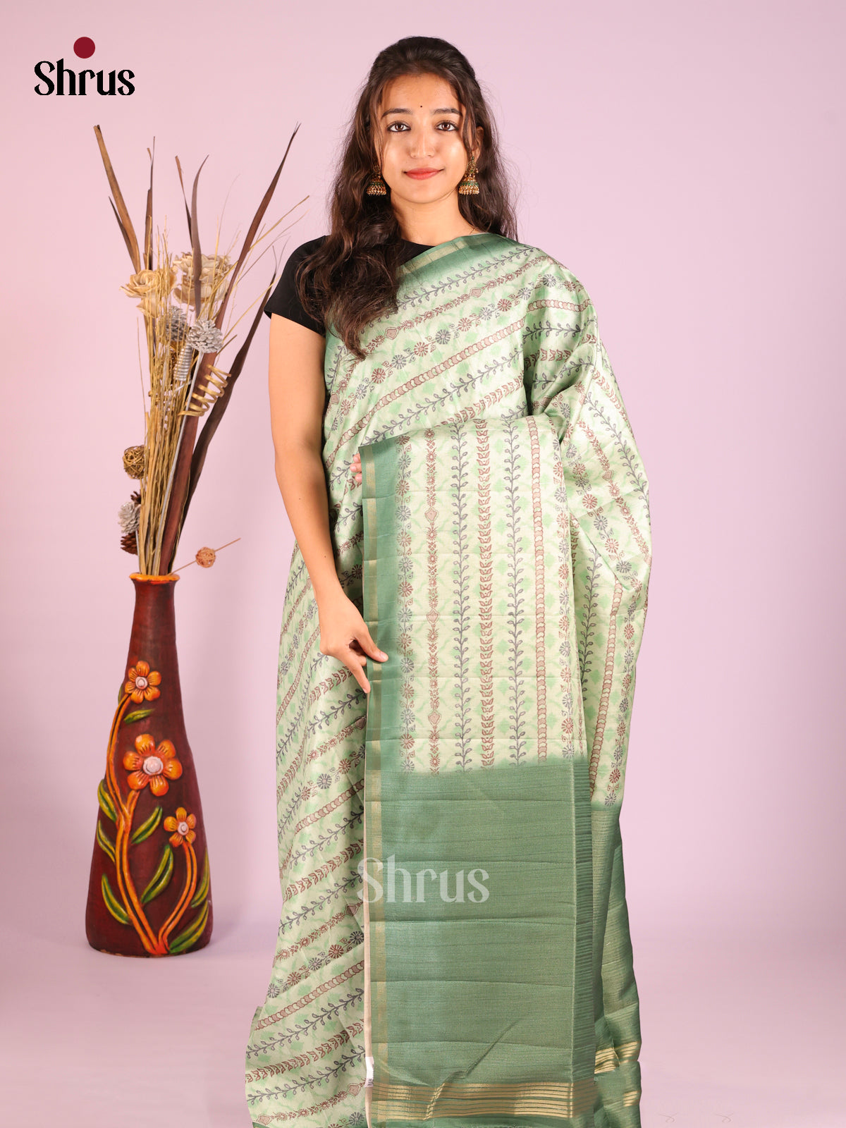 DHS30174 - Semi matka Saree