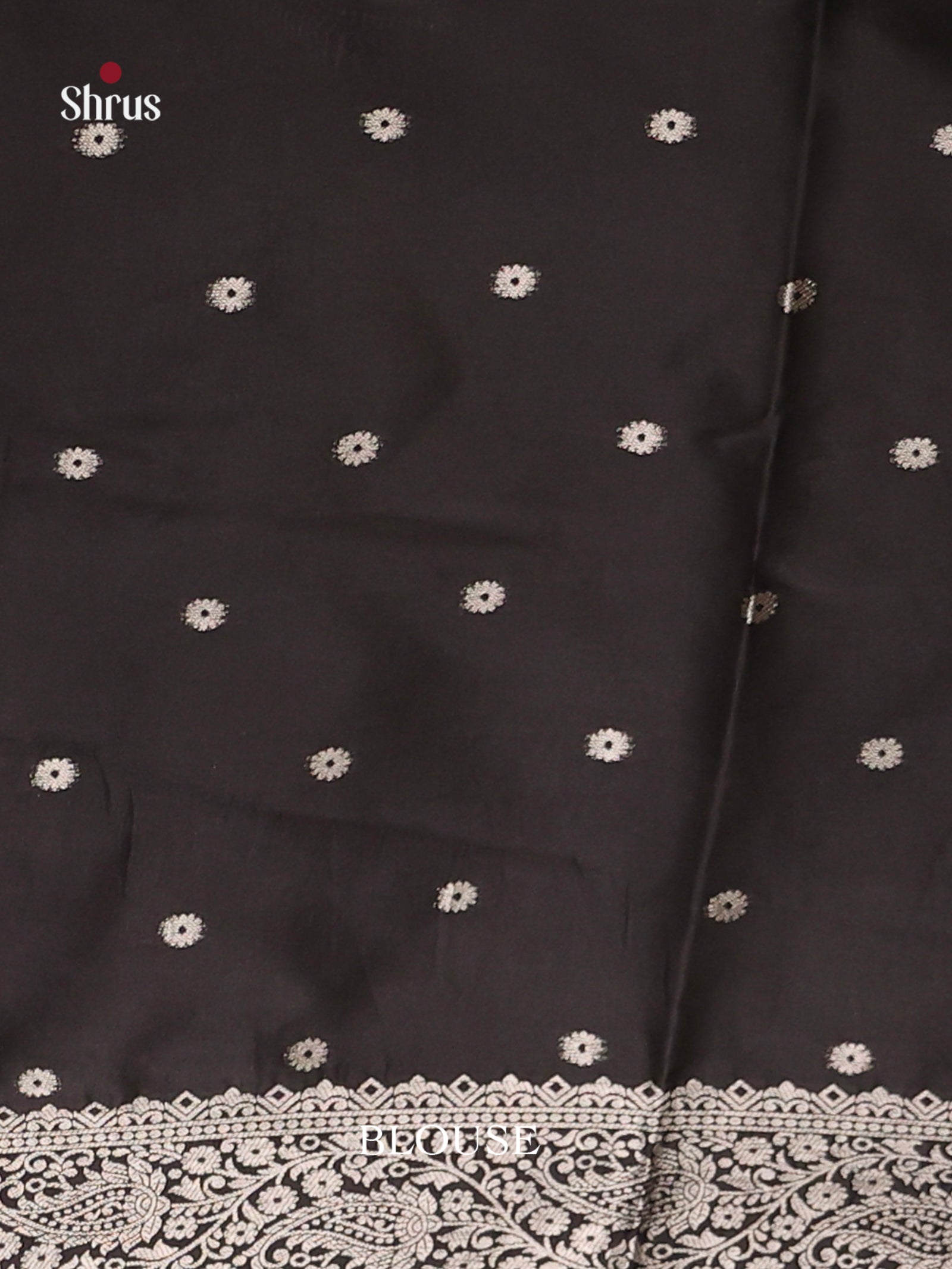 Black - Semi Softsilk Saree