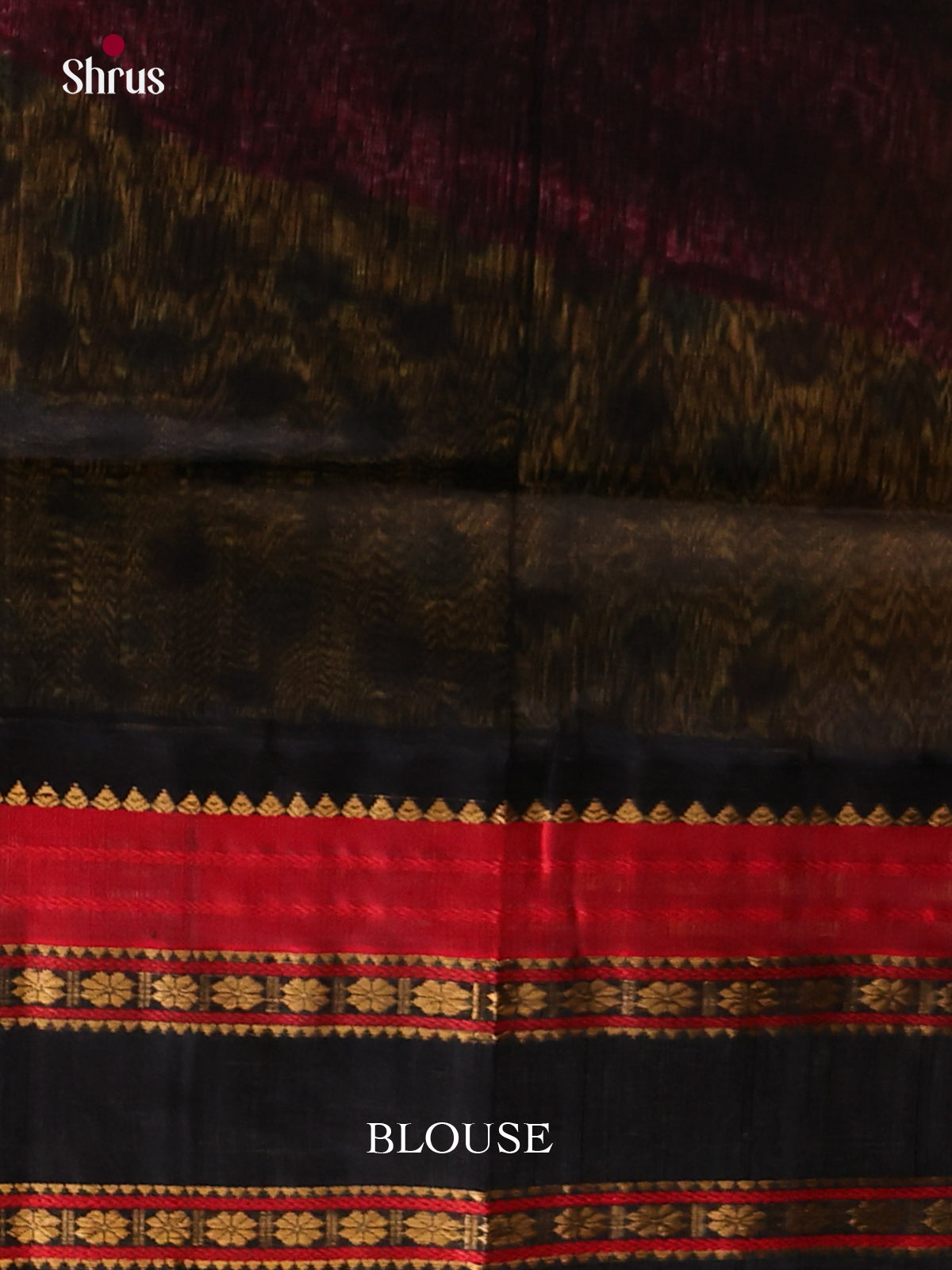 DIS01020 - Korvai-kattams Saree - Shop on Shrus.com
