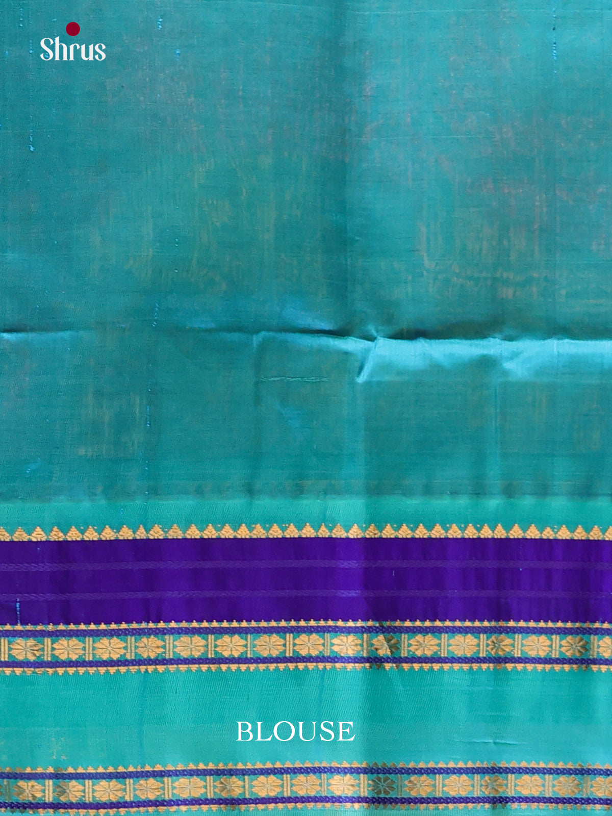 Stunning Maroon Silk Cotton Saree With Zari Checks, Buttas & Blue Rettaipet Border - Shop on Shrus.com