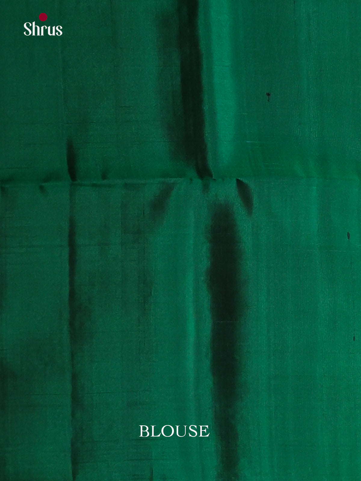 Elegant Green Soft Silk Saree with zari buttas, stripes & Rich Brocade Pallu -2