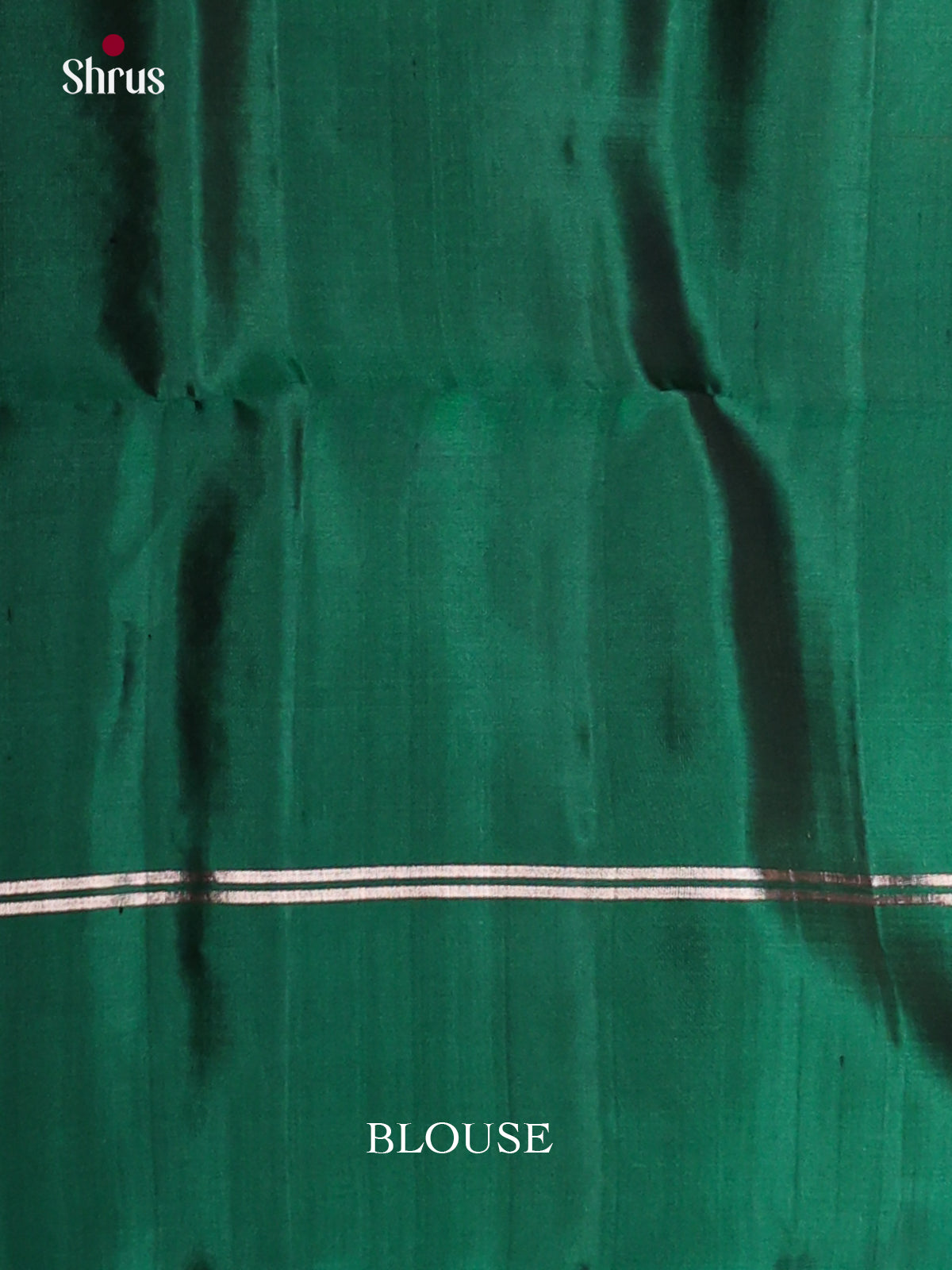 Classy Dark Green Soft Silk Saree with zari kolam motifs & Brocade Pallu