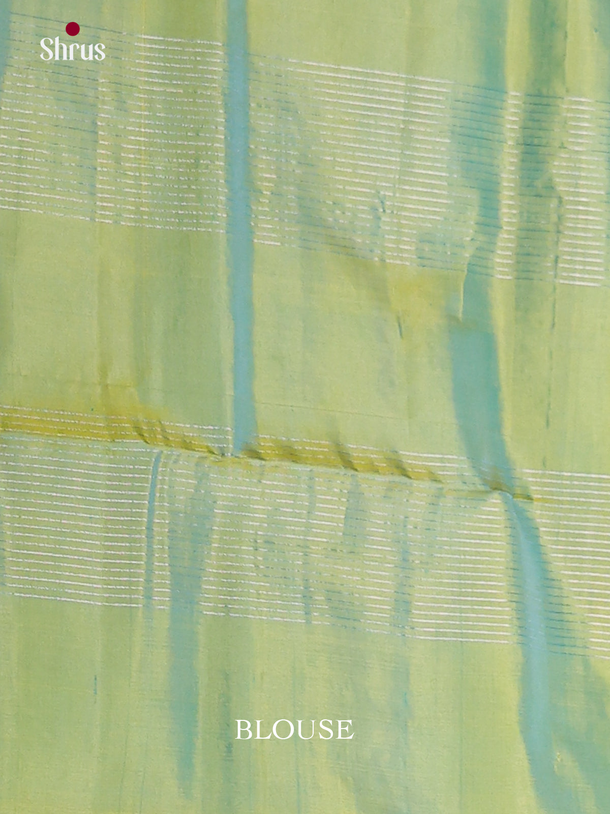Ethereal Light Blue Soft Silk Saree with zari floral motifs & Green brocade pallu -2