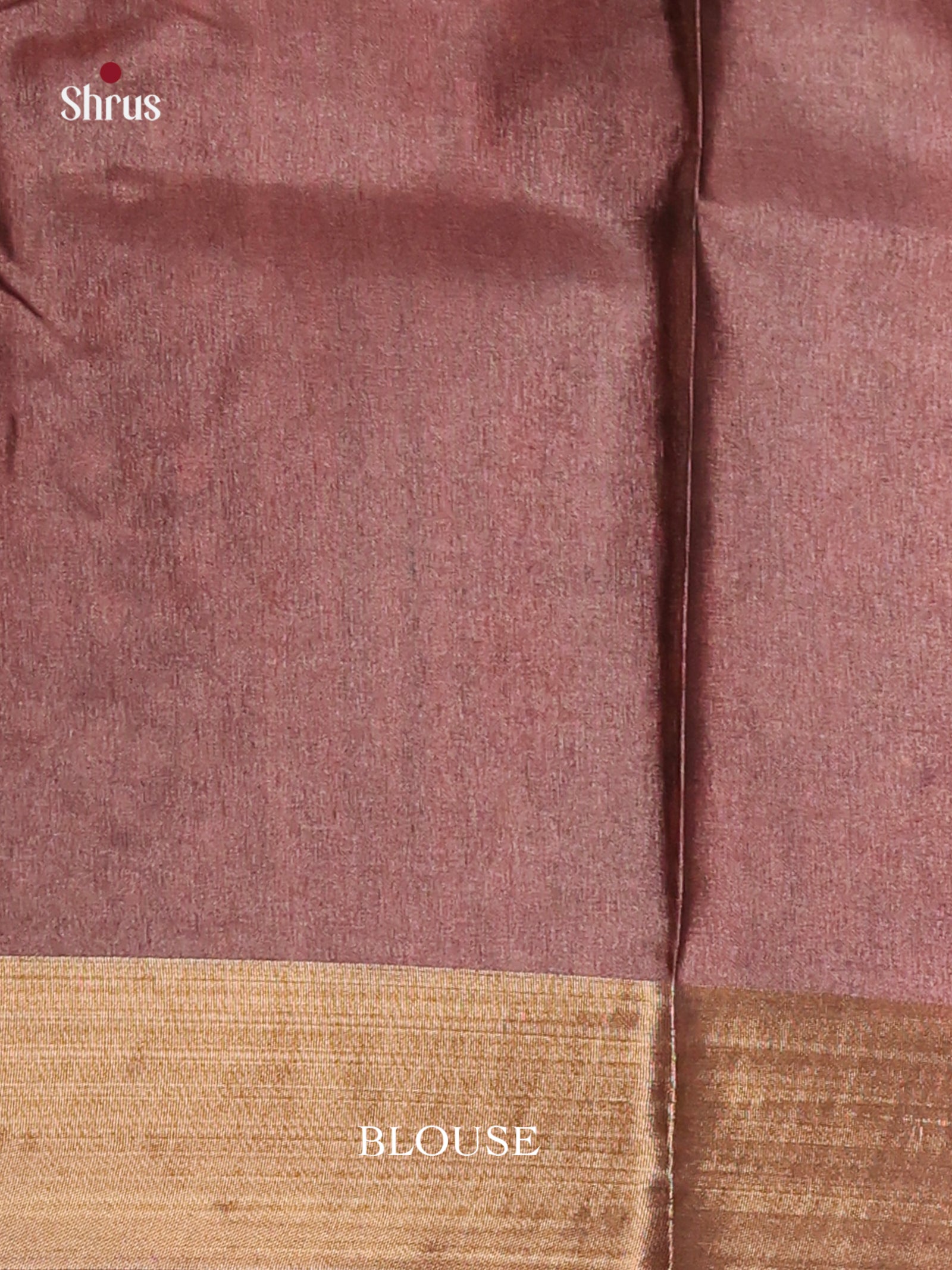 Brown- Butter silk Saree