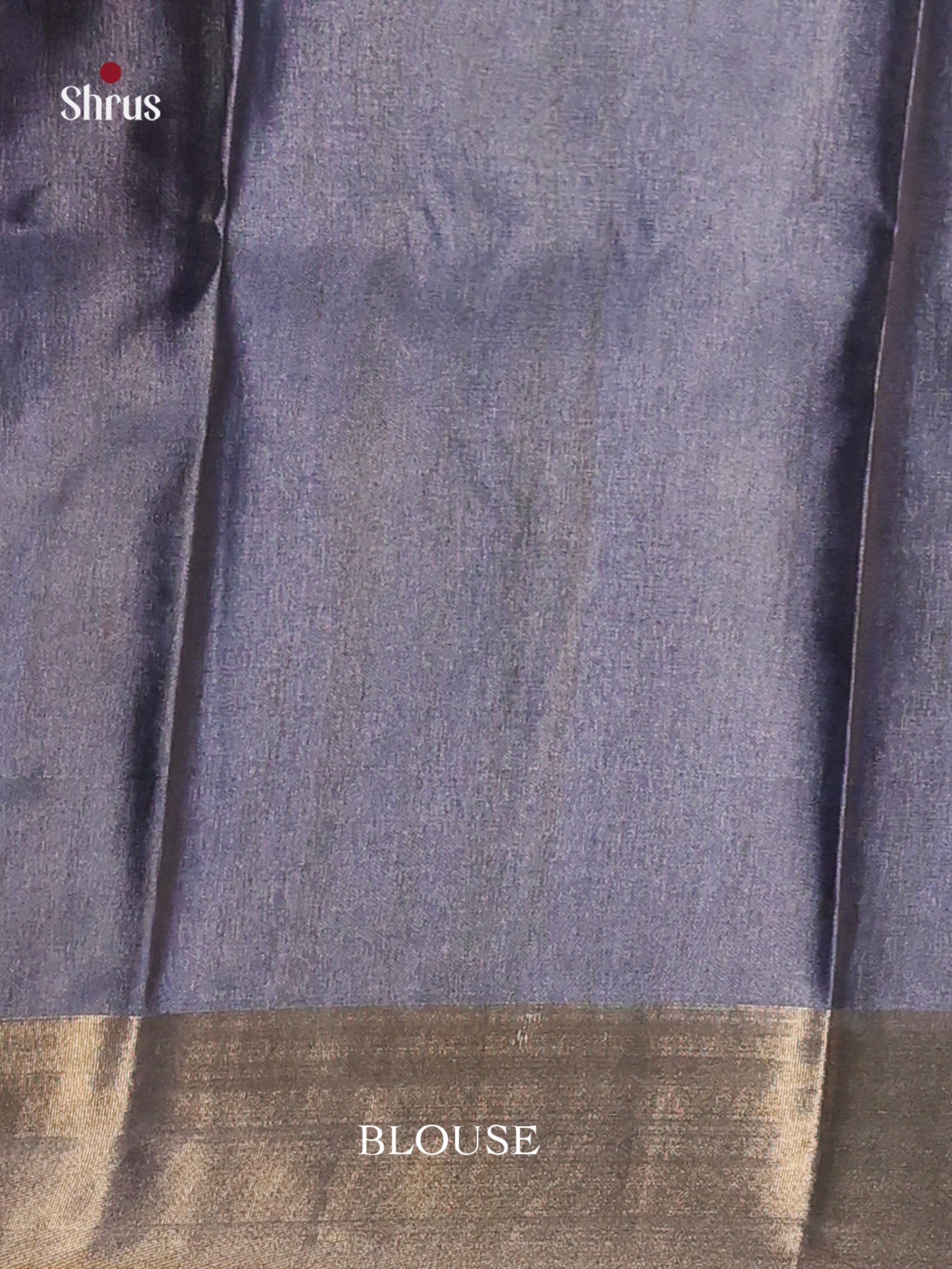 Blue - Butter silk Saree