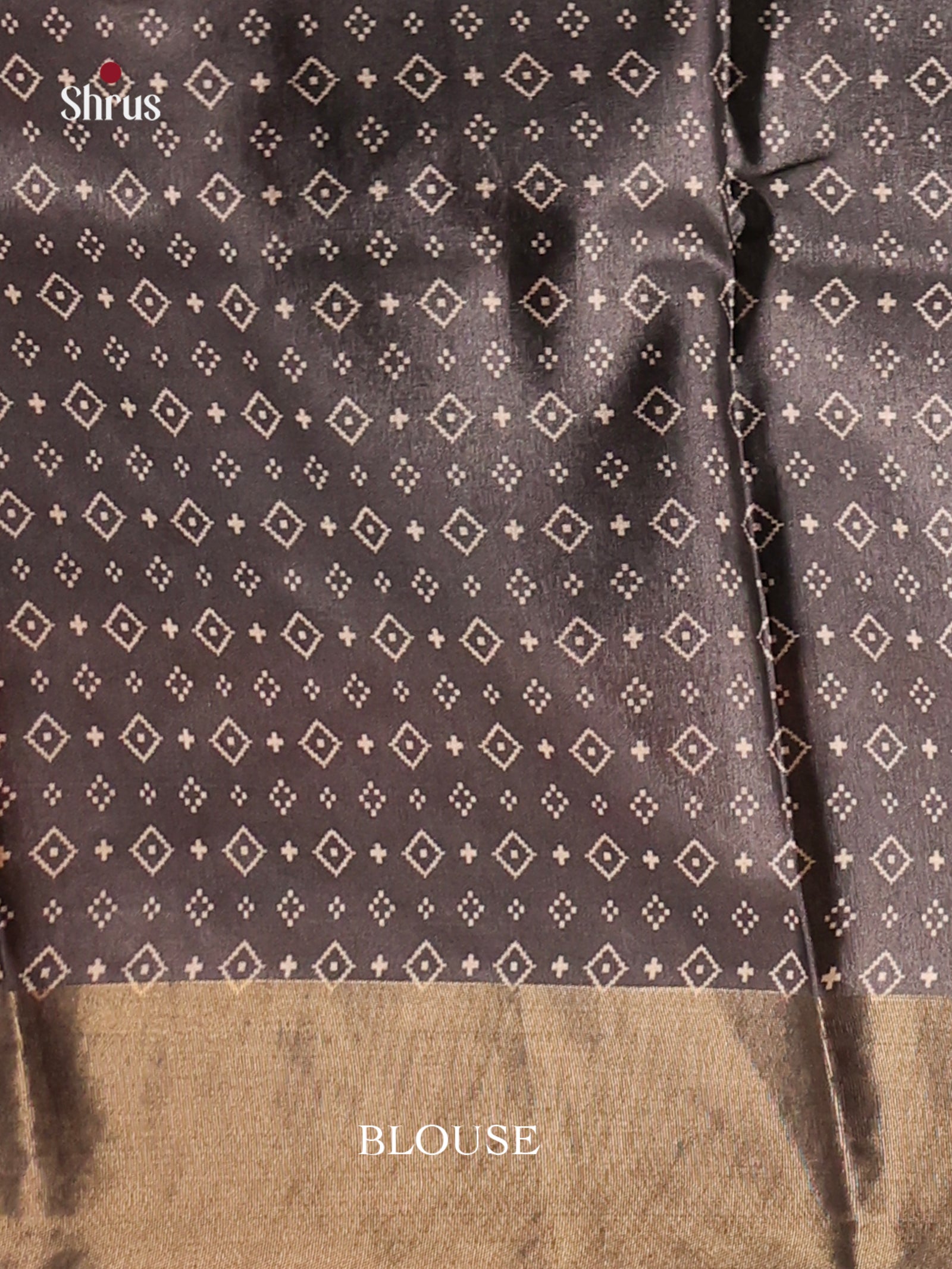 Black & Cream- Butter silk Saree