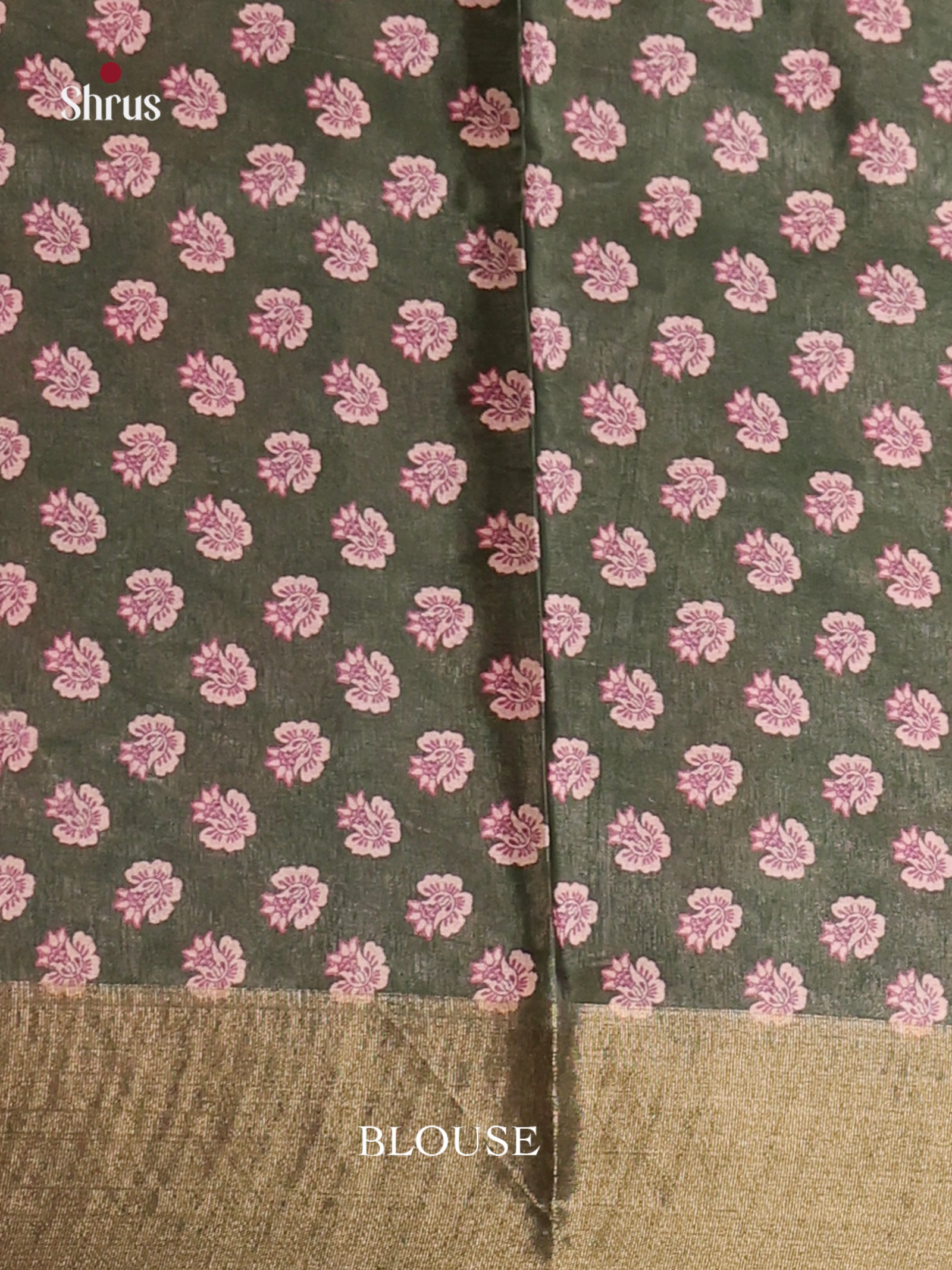 Green - Butter silk Saree