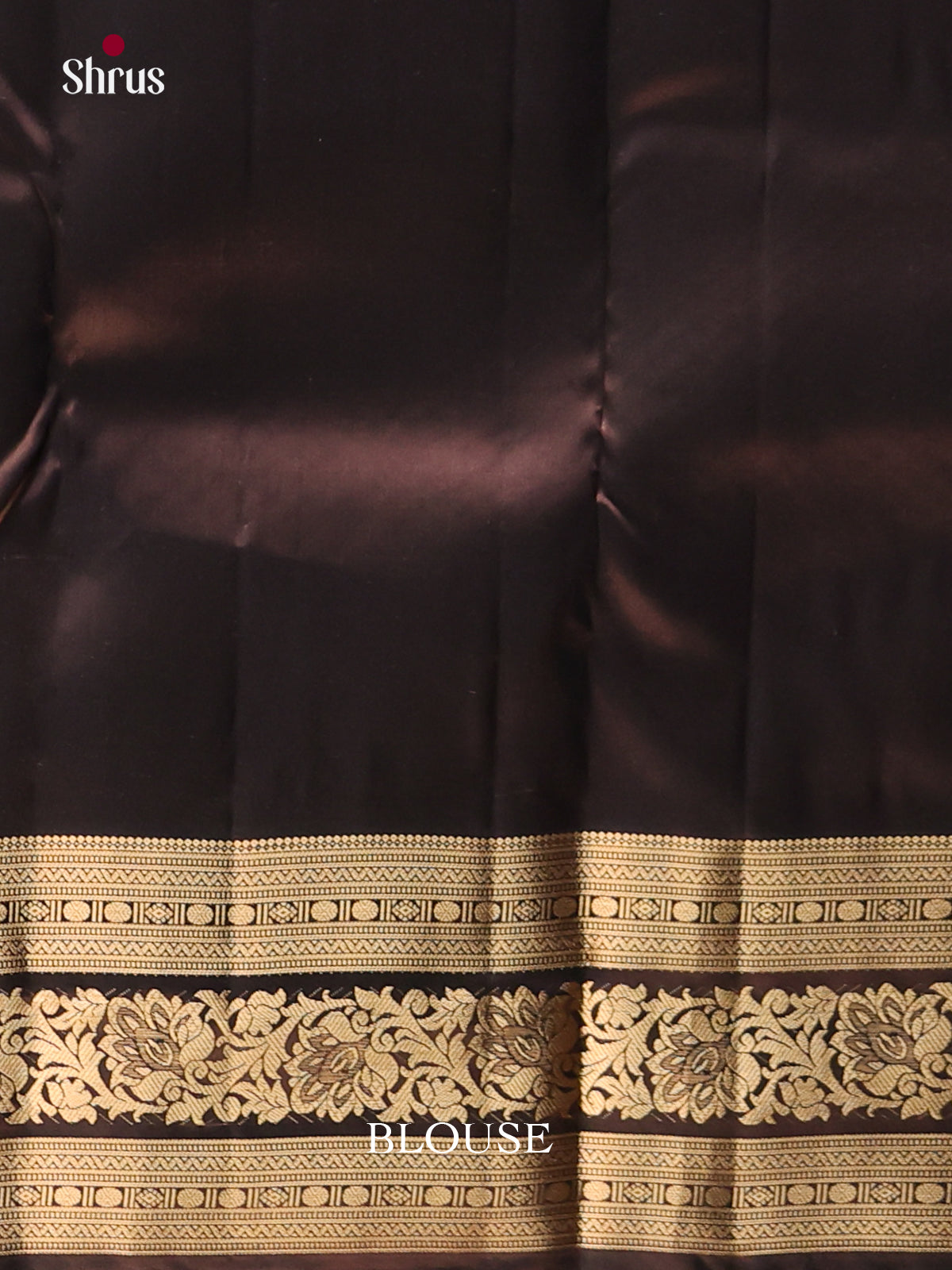 pink brown Kanchipuram Butta design Saree -2