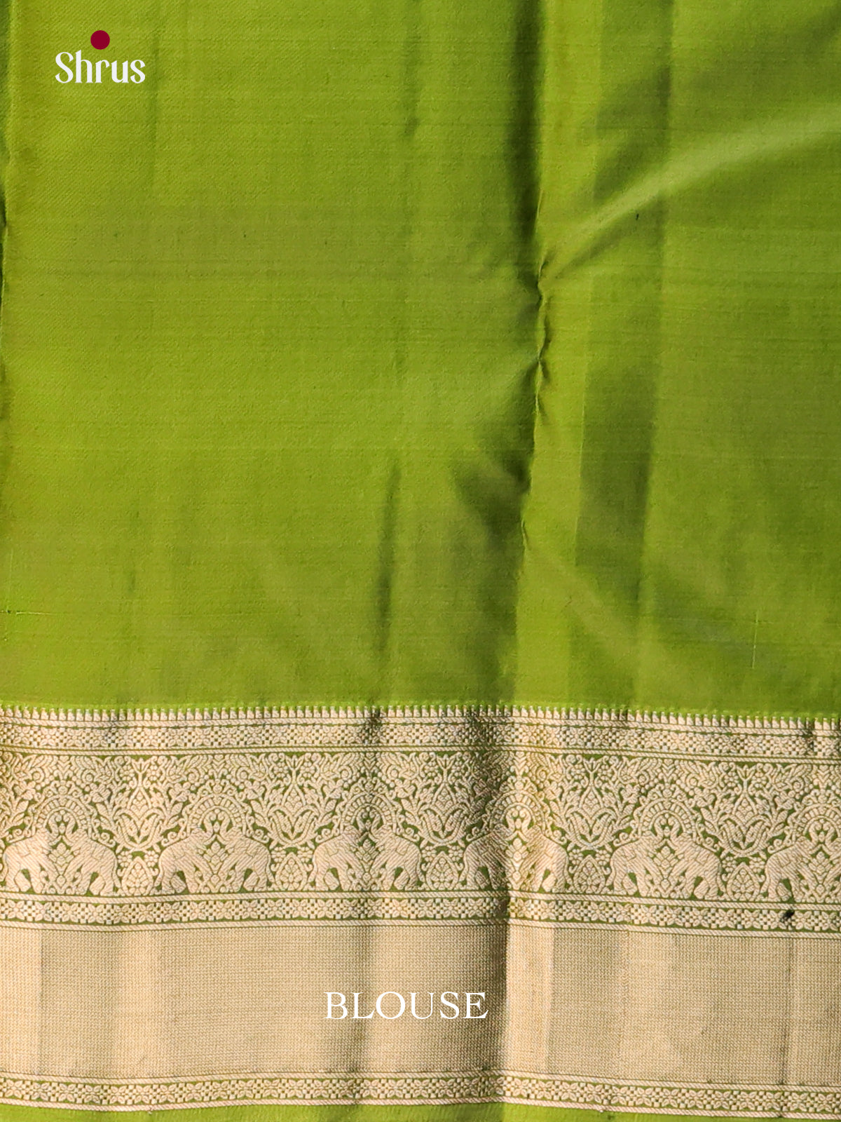 maroon and green Kanchipuram Butta design Saree -2