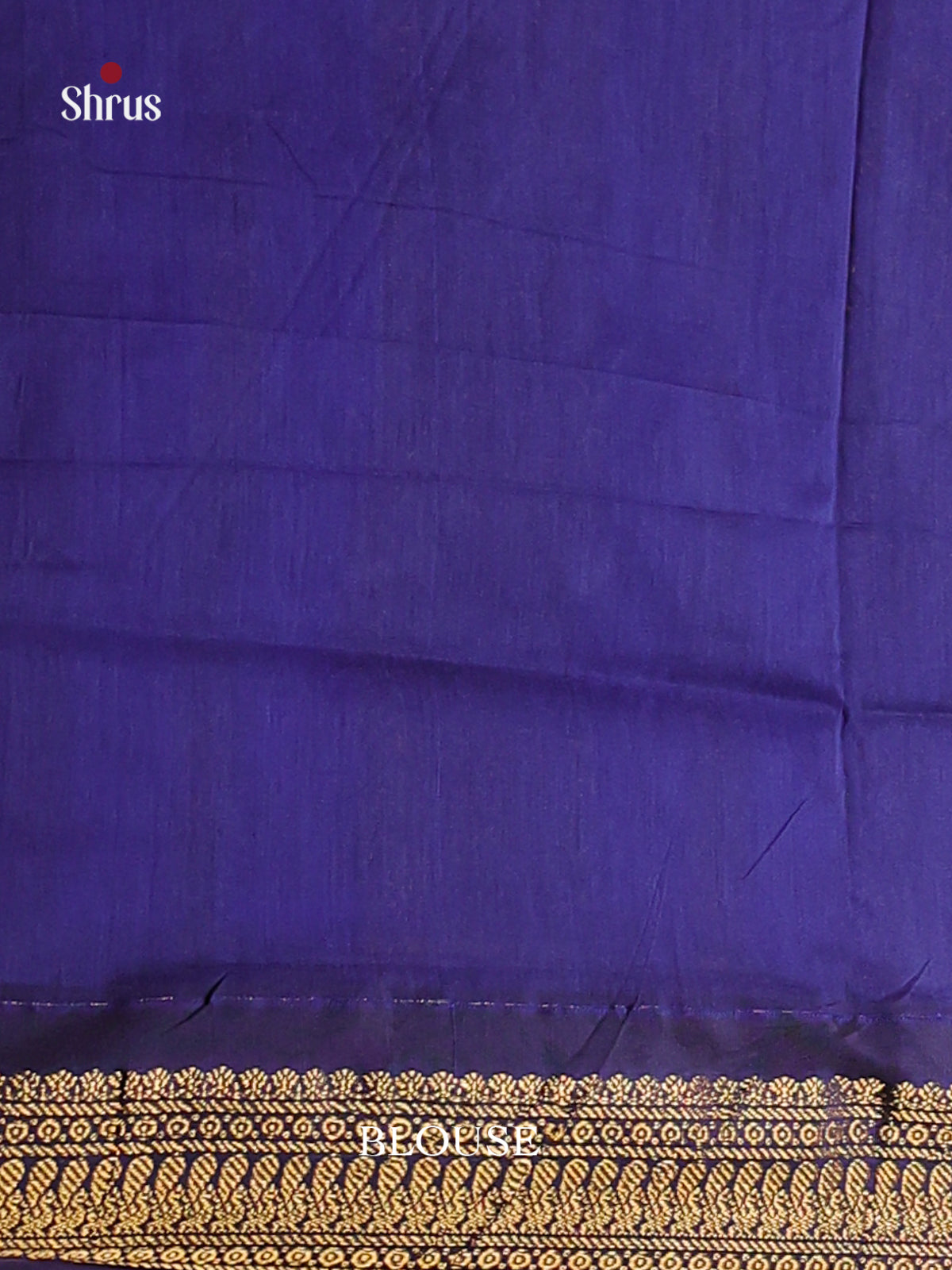Orange & Blue - Kalyani Cotton Saree - Shop on Shrus.com