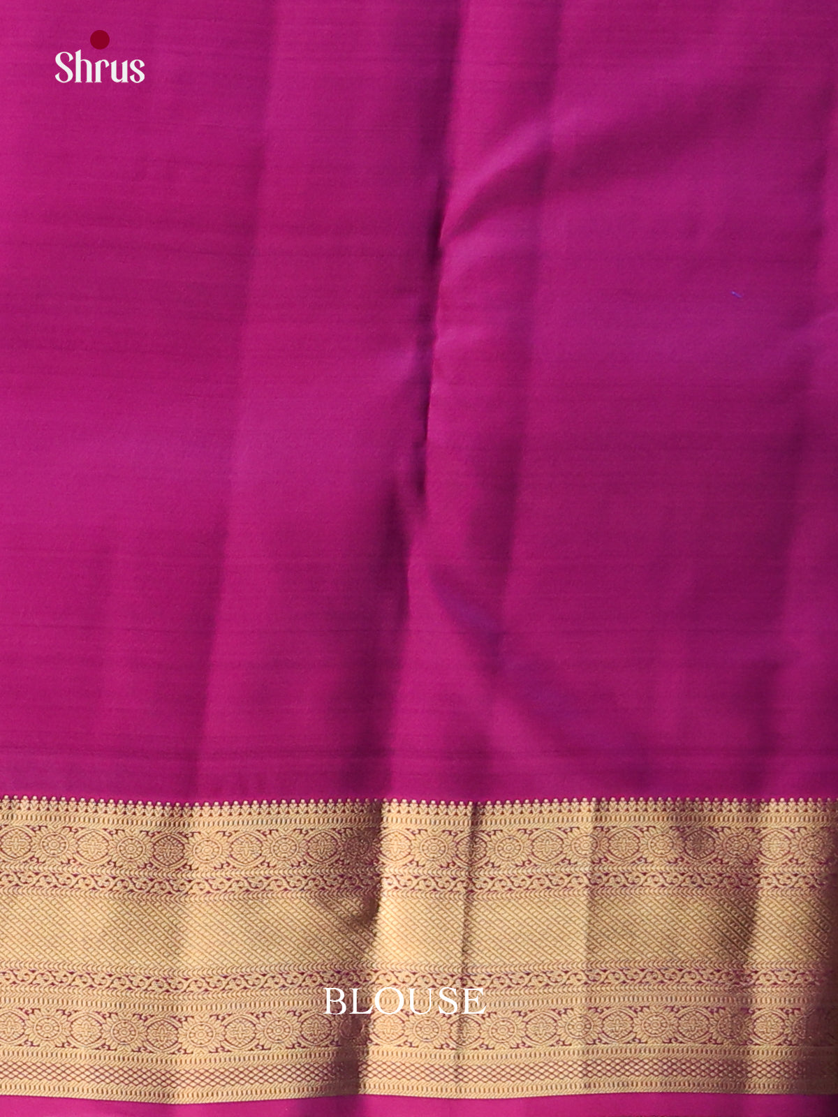 Blue & Purple - Kanchipuram-halfpure Saree