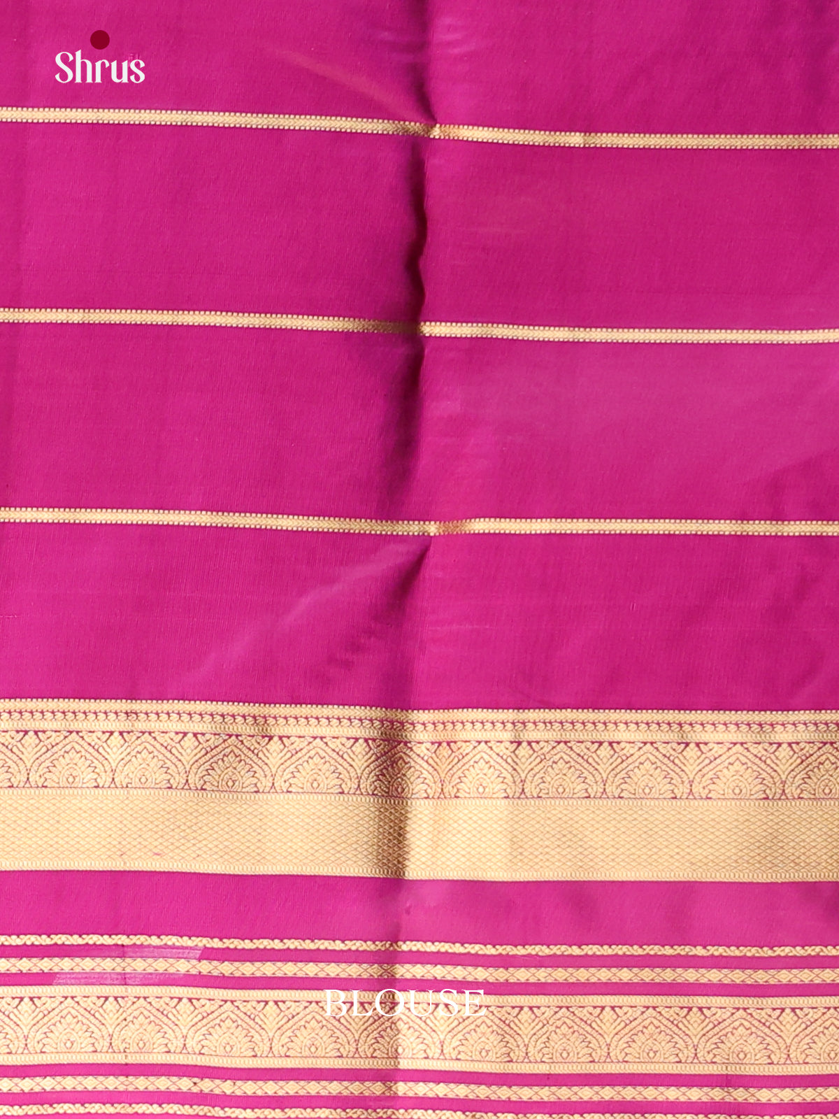 Green & Purple - Kanchipuram-halfpure Saree - Shop on Shrus.com