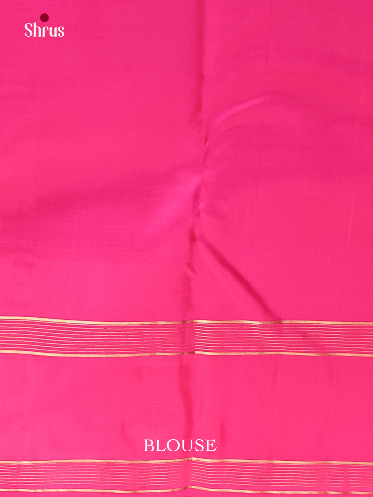 Orange & Pink - Kanchipuram-halfpure Saree - Shop on Shrus.com
