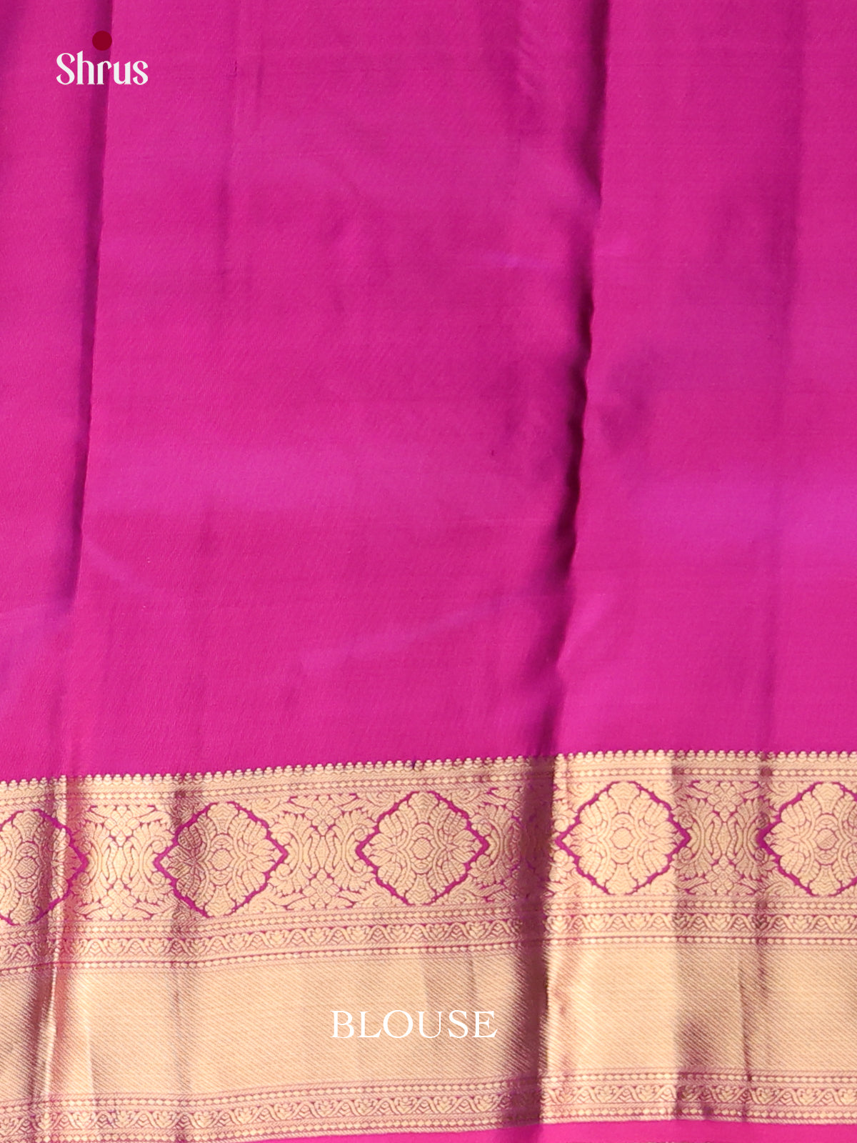 Lavender & Purple - Kanchipuram-halfpure Saree - Shop on Shrus.com