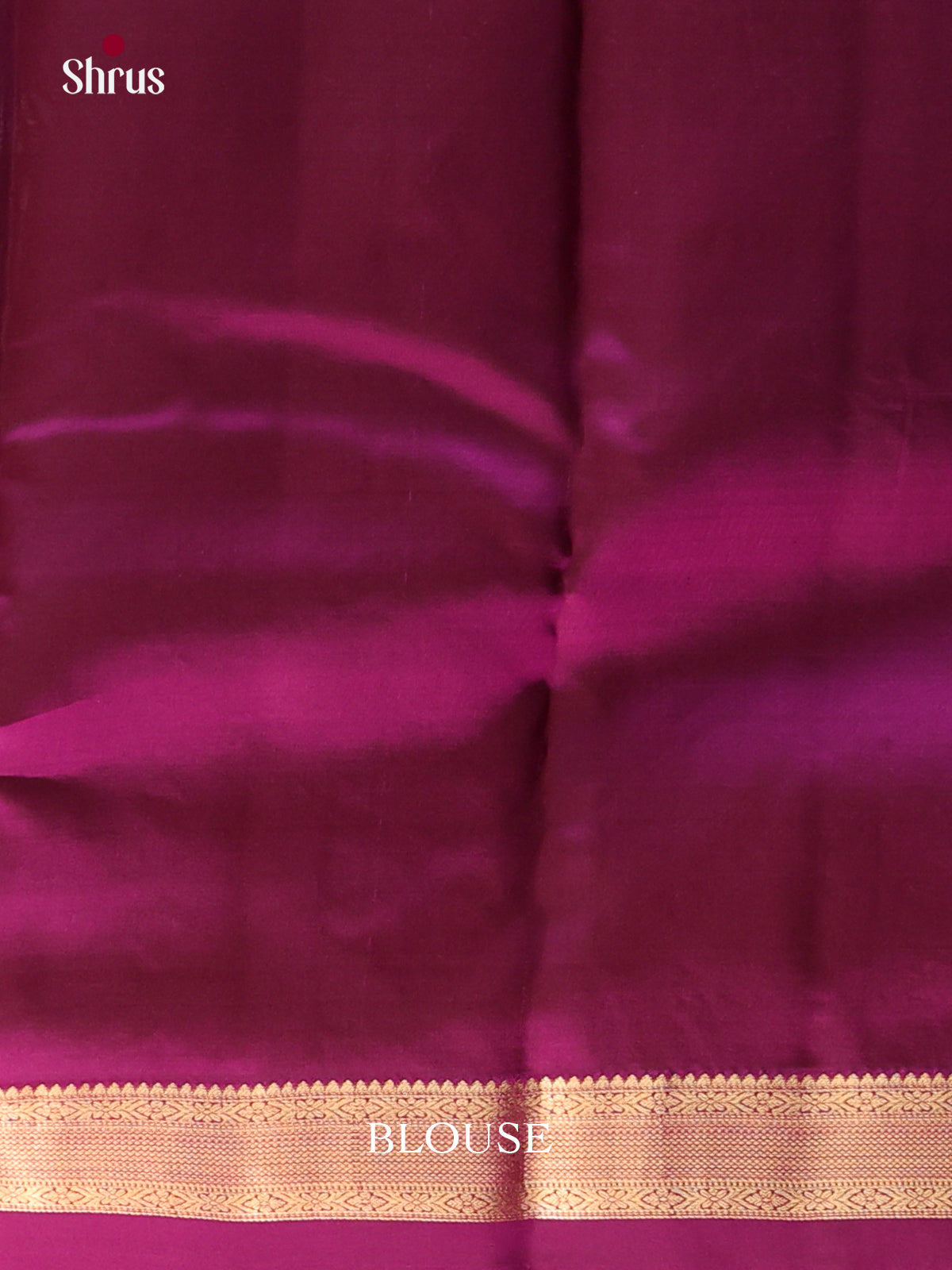 Lavender & Purple - Kanchipuram-halfpure Saree - Shop on Shrus.com
