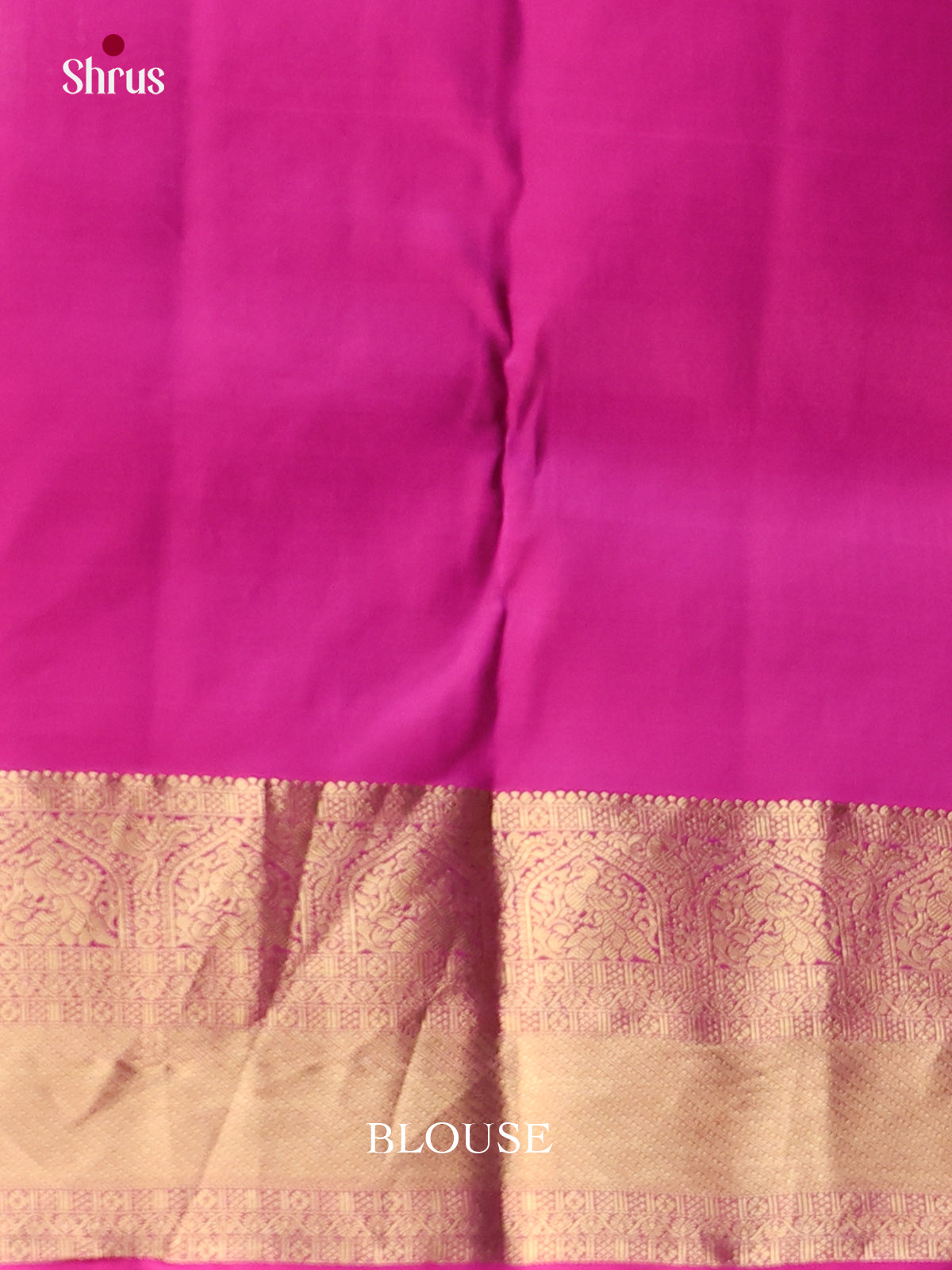 Lavender & Purple - Kanchipuram-halfpure Saree - Shop on Shrus.com