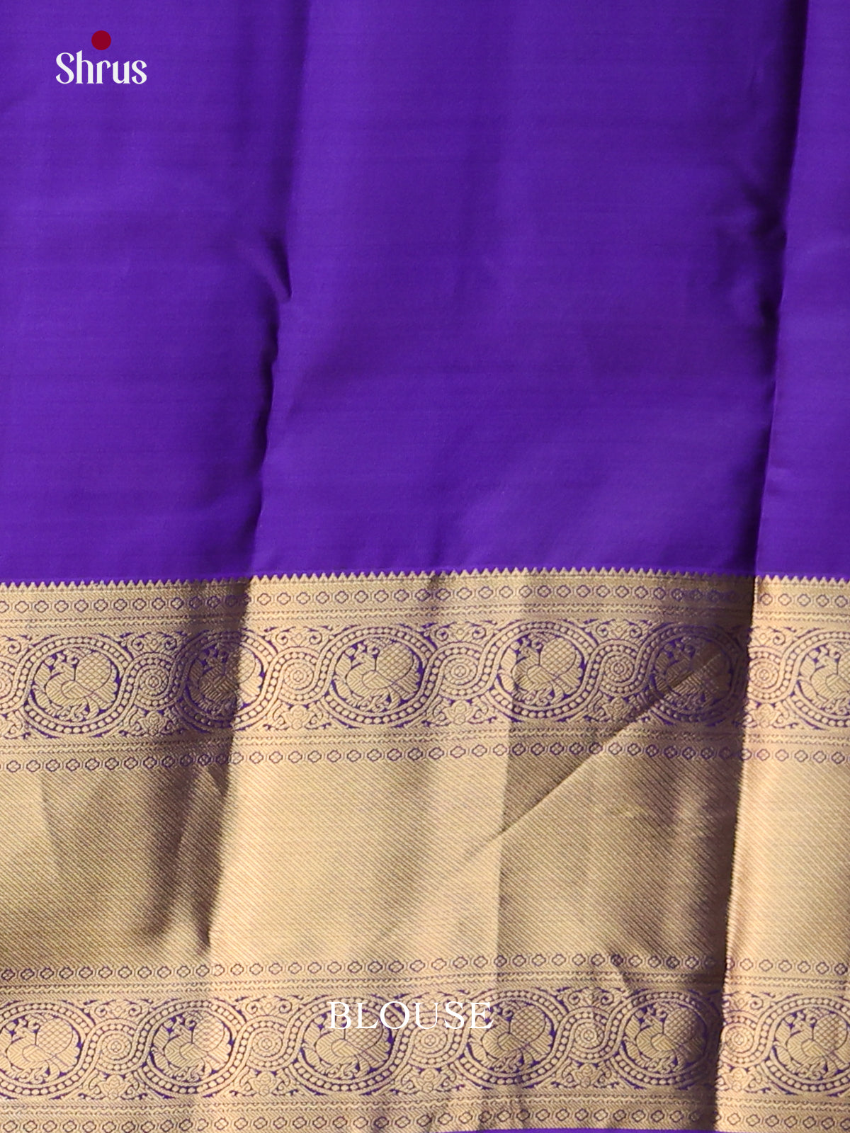 Mehandi Green & Blue - Kanchipuram-halfpure Saree - Shop on Shrus.com