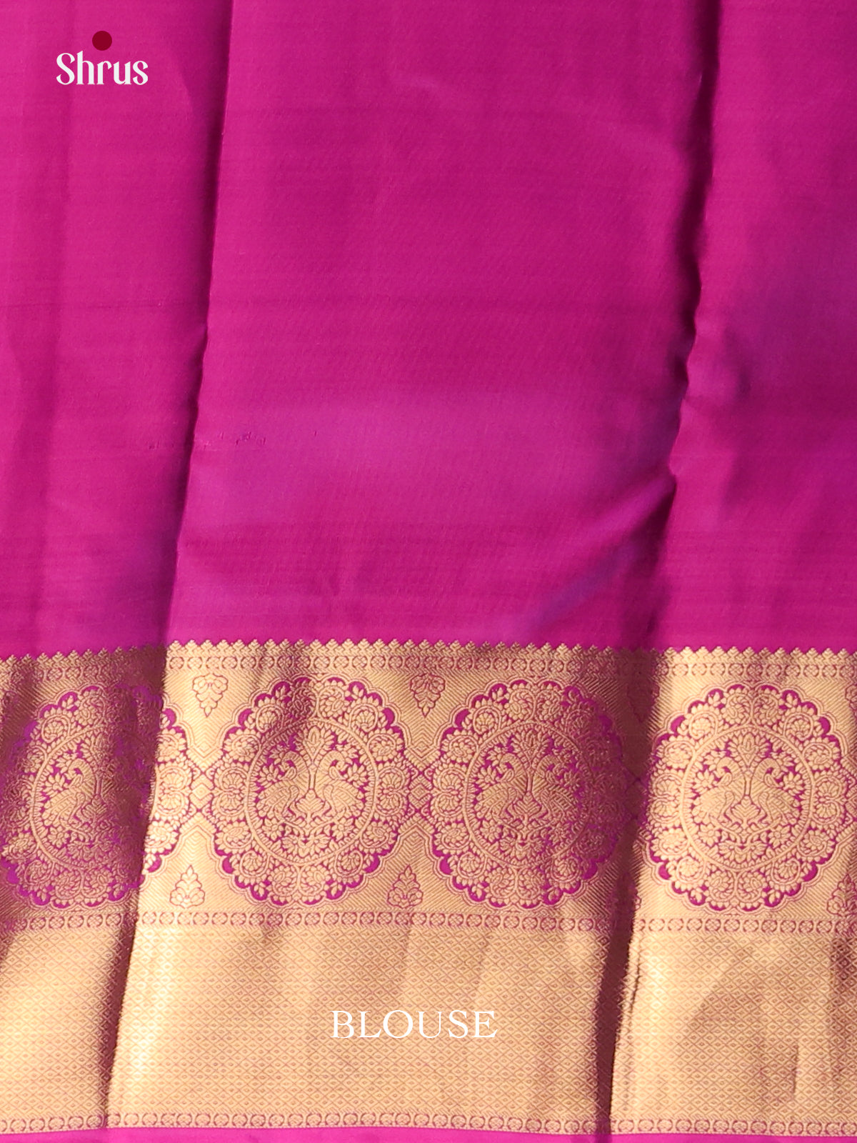 Blue & Purple- Kanchipuram-halfpure Saree