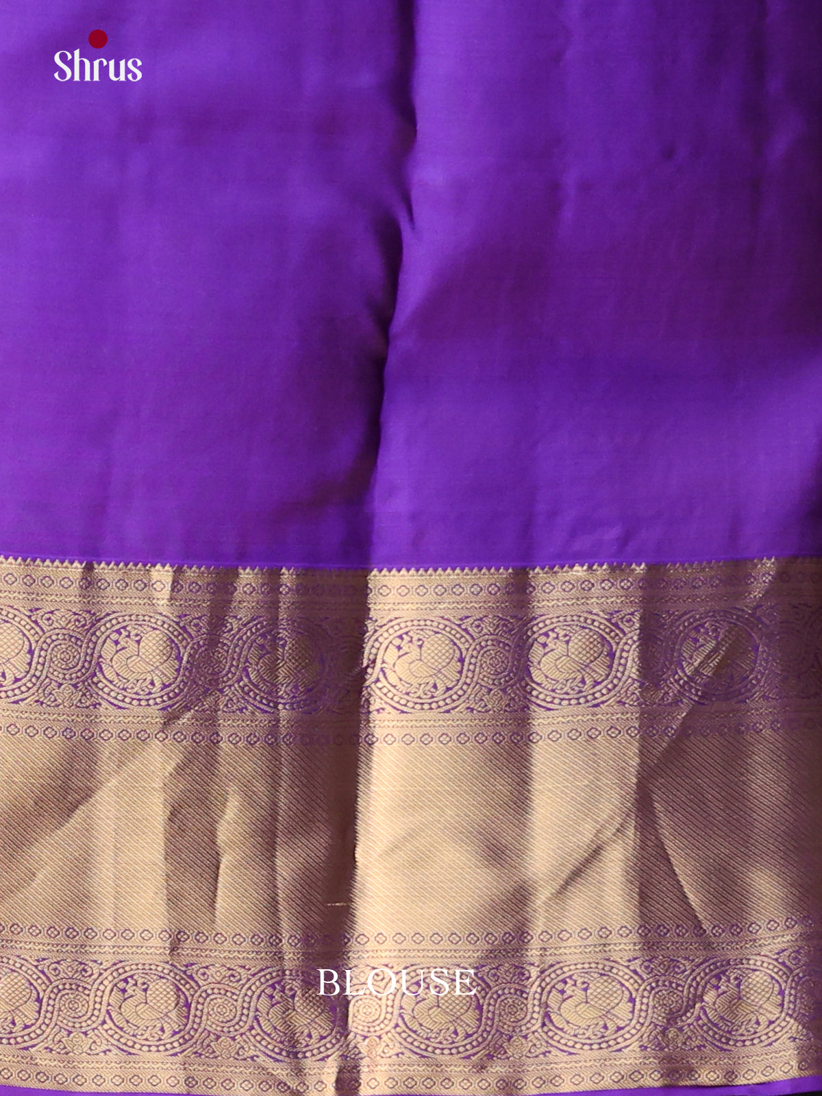 Green & Violet - Kanchipuram-halfpure Saree - Shop on Shrus.com