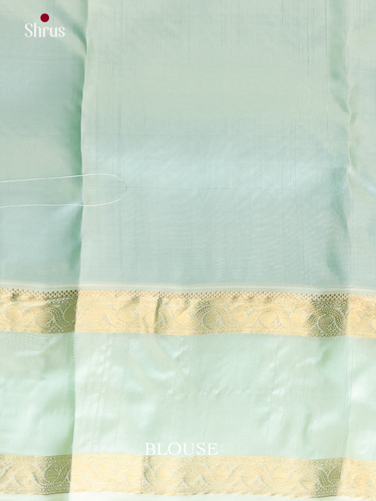 Rama Blue & Ice Blue- Kanchipuram-halfpure Saree