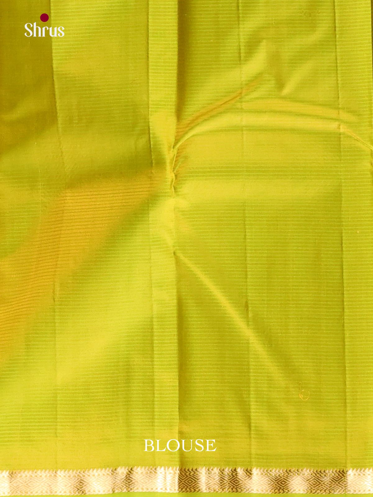 murstatrd yellow Kanchipuram Butta design Saree -2