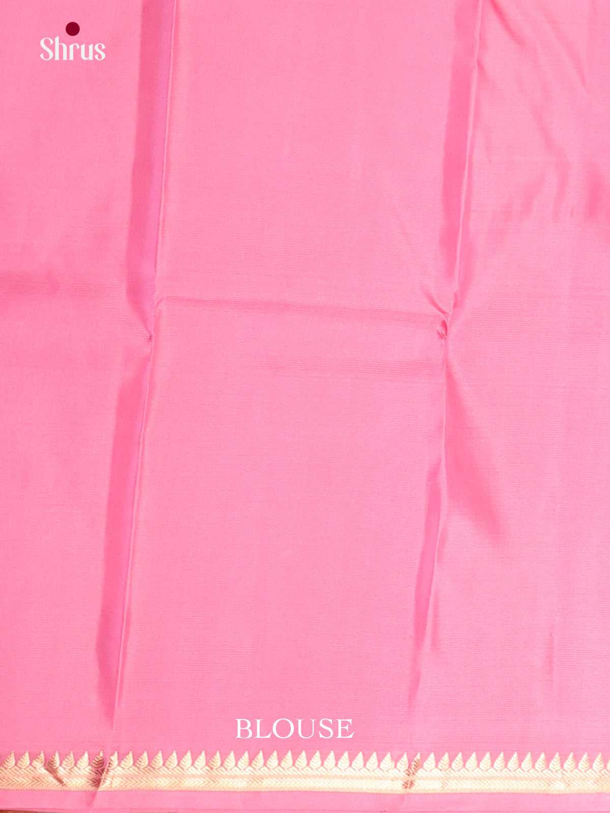 Baby pink Kanchipuram silk Saree -2
