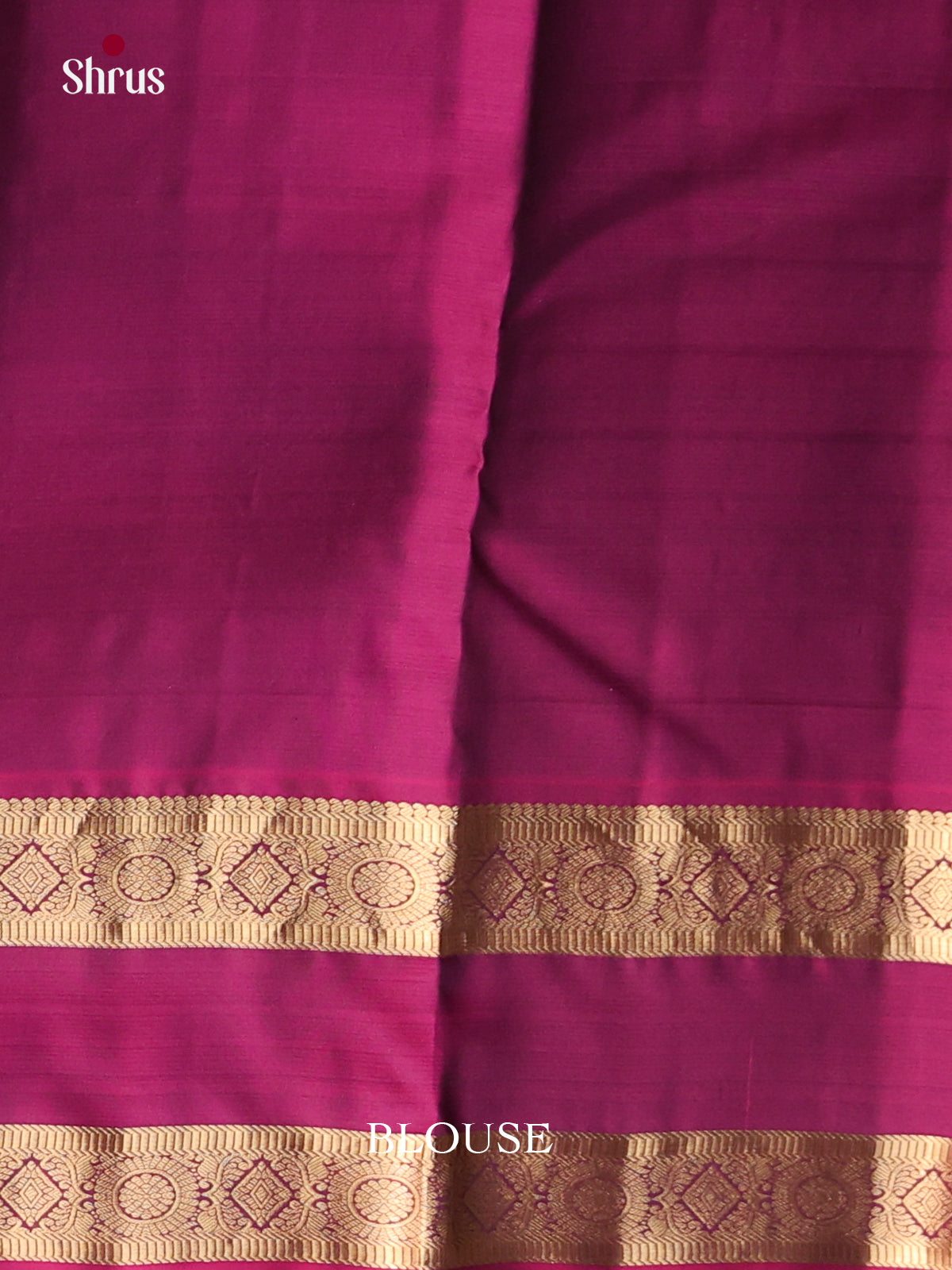 Purple and majenta Kanchipuram silk Saree -2 