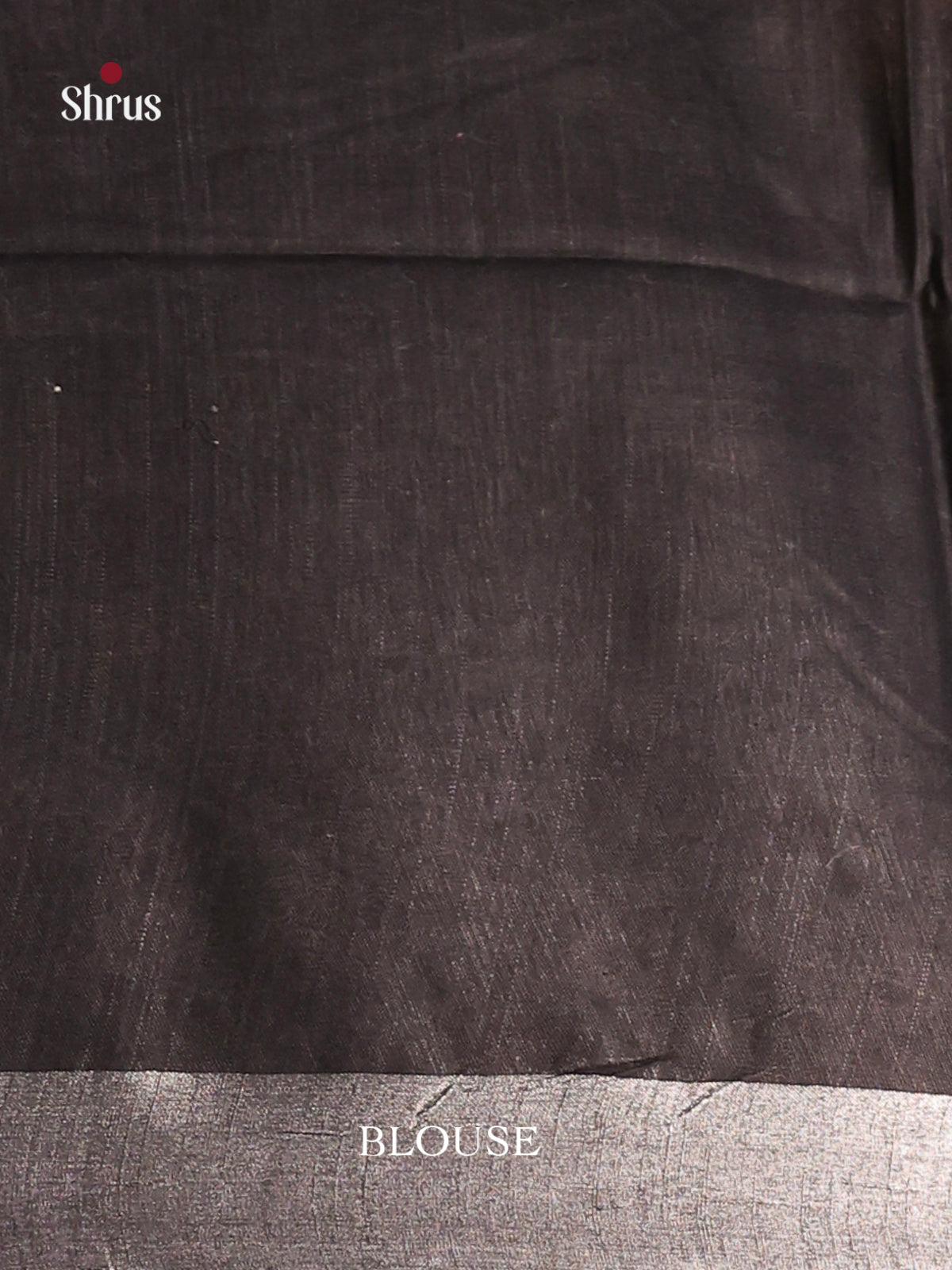 Grey& Black - Semi Ikkat Saree - Shop on Shrus.com