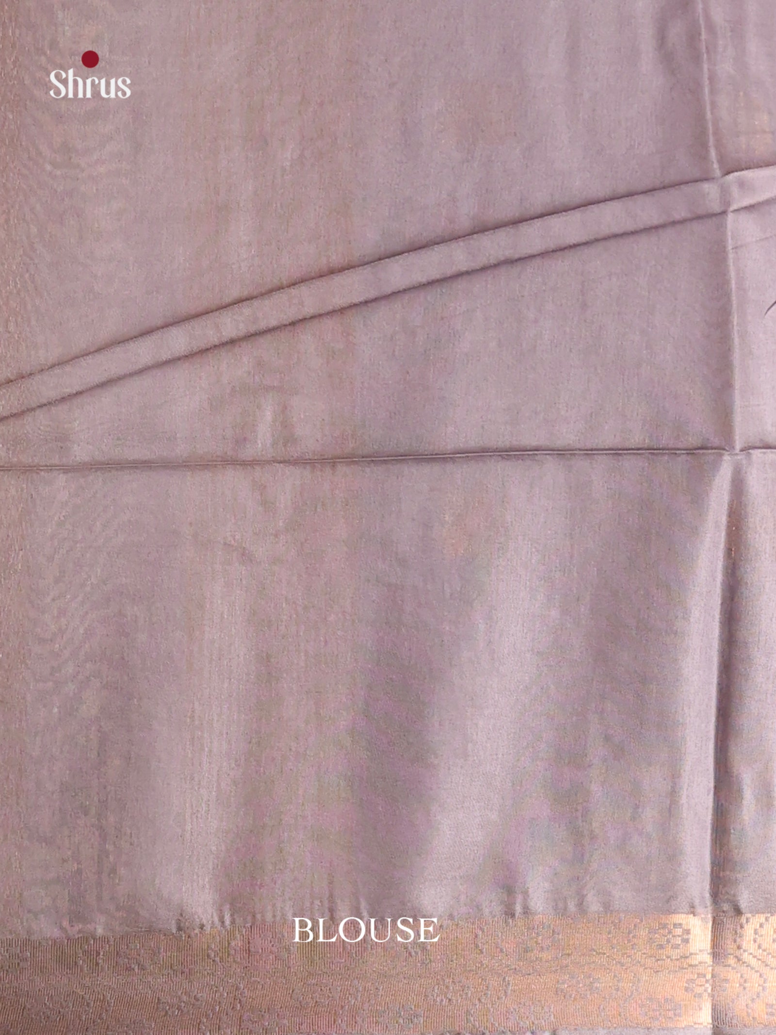 Cream & Grey - Shibori Saree