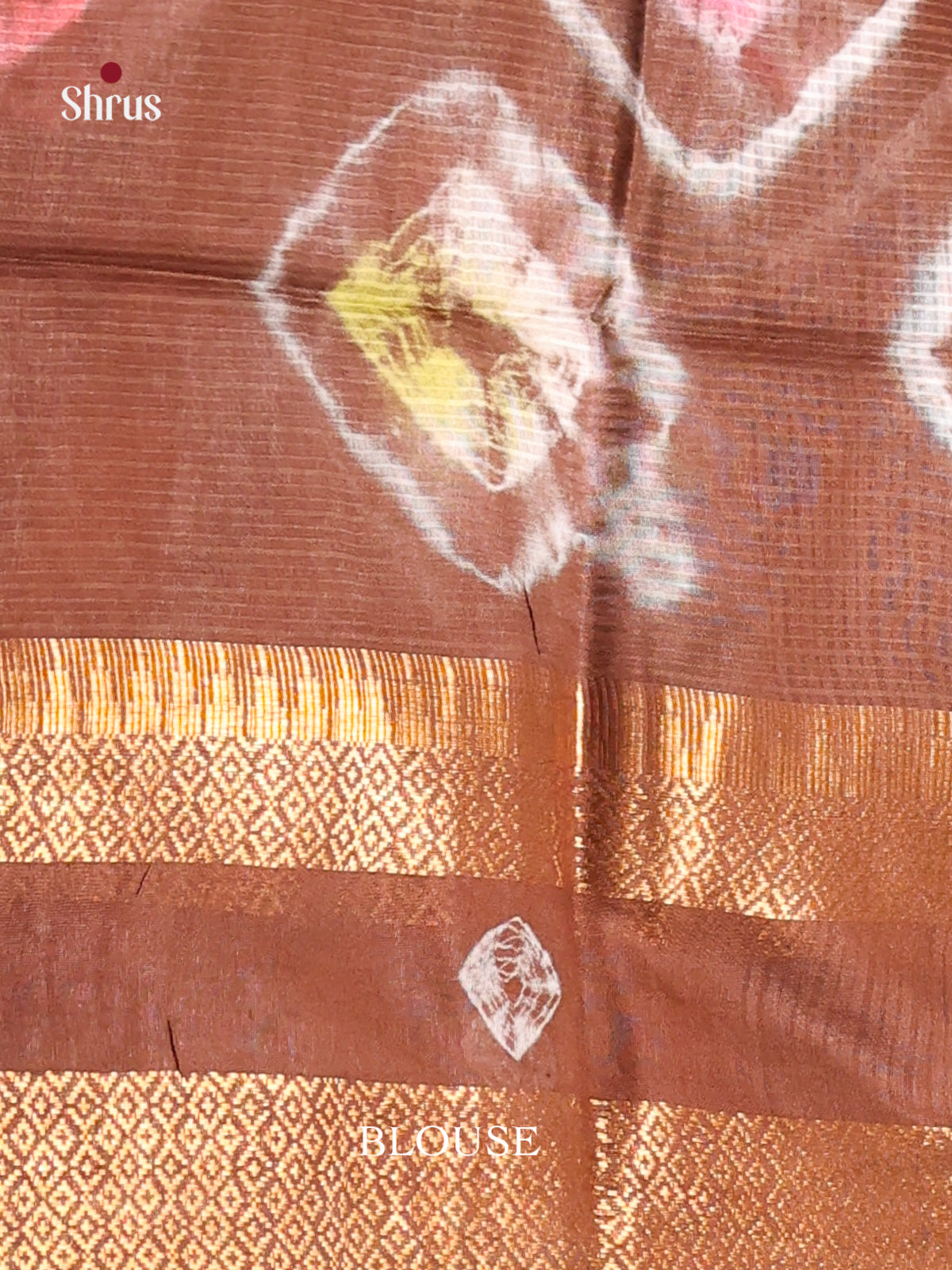 DIS05465 - Shibori Saree - Shop on Shrus.com
