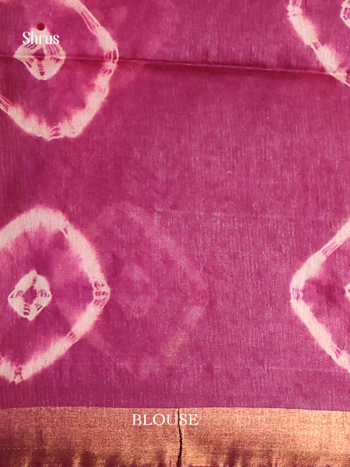 DIS05477 - Shibori Saree - Shop on Shrus.com
