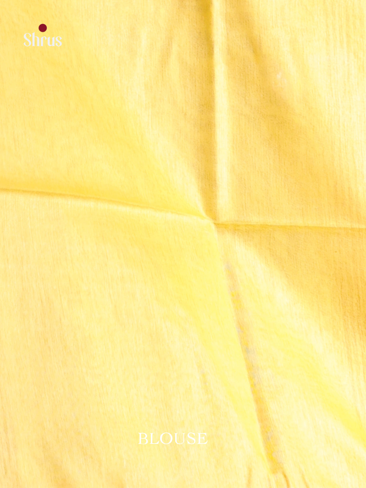 Cream & Yellow - Shibori Saree - Shop on Shrus.com
