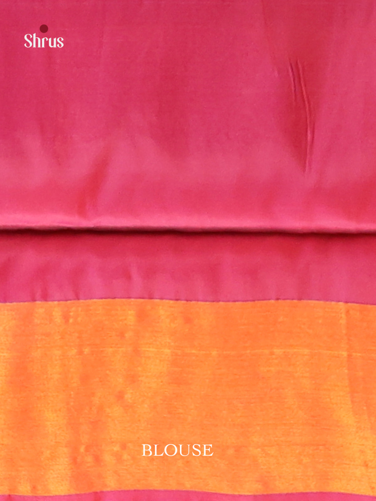 Blue & Maroon - Semi uppada Saree