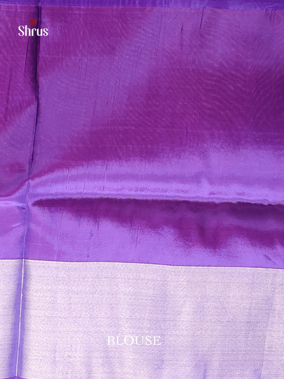 Orange & Violet - Semi uppada Saree - Shop on Shrus.com