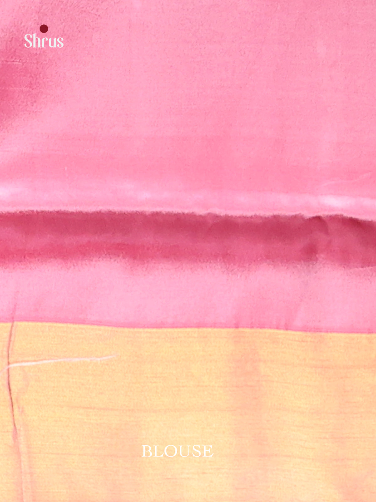 Green & Pink - Semi uppada Saree - Shop on Shrus.com