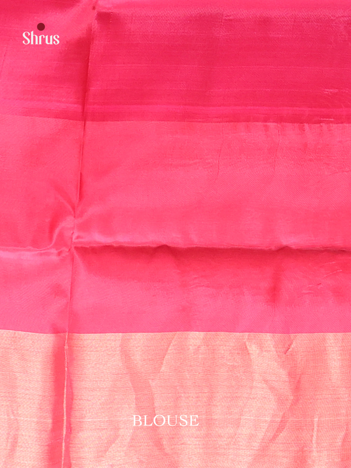 Green & Pink - Semi uppada Saree