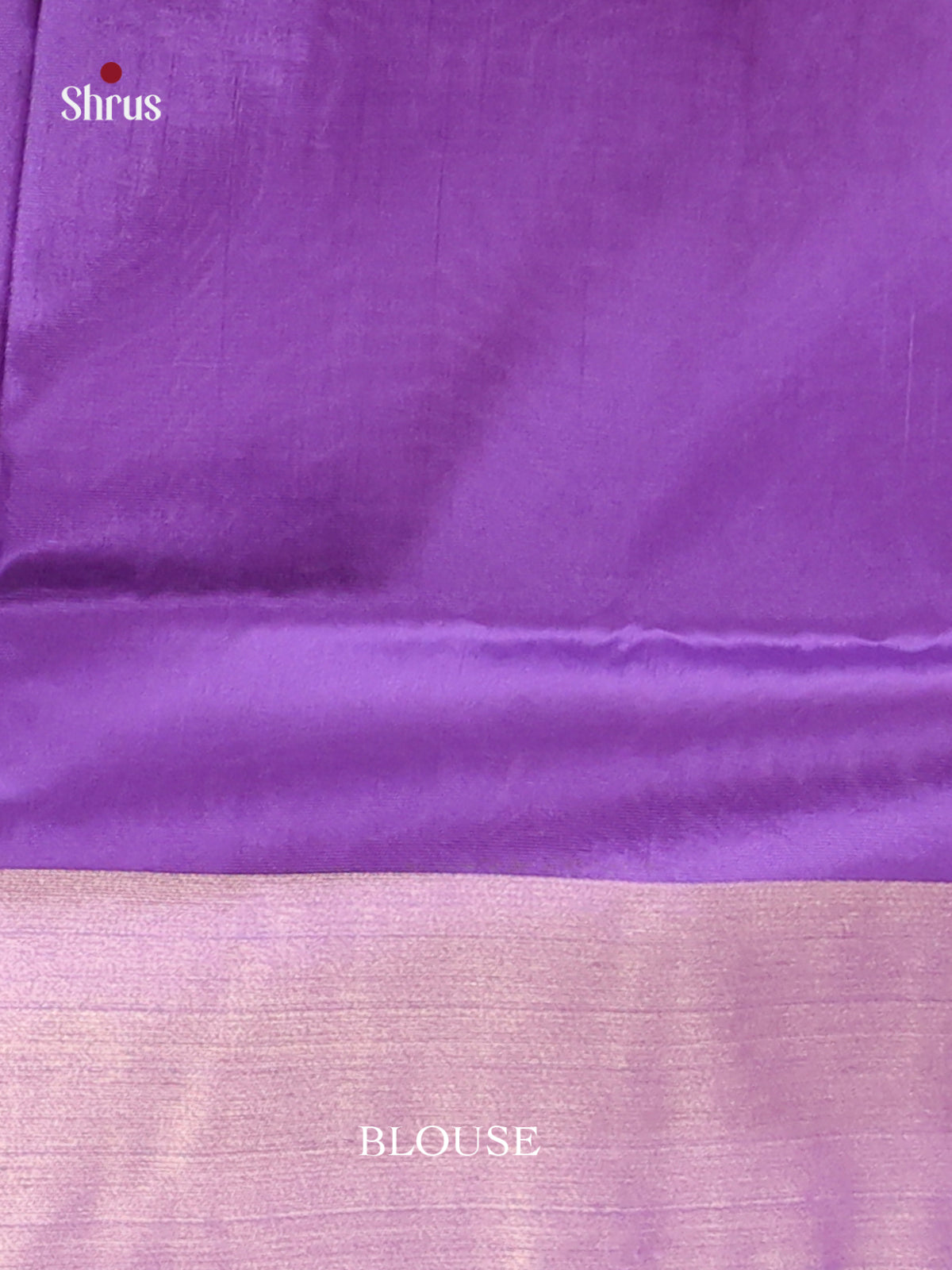 Orange & Purple- Semi uppada Saree - Shop on Shrus.com