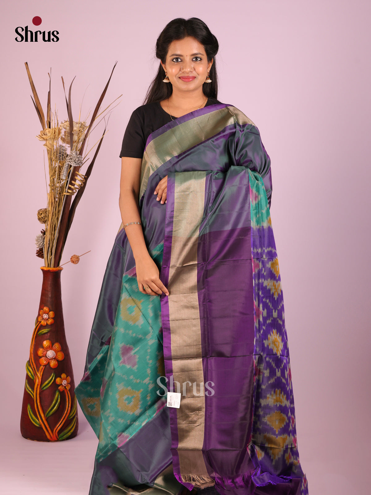 DIS05633 - Semi uppada Saree - Shop on Shrus.com