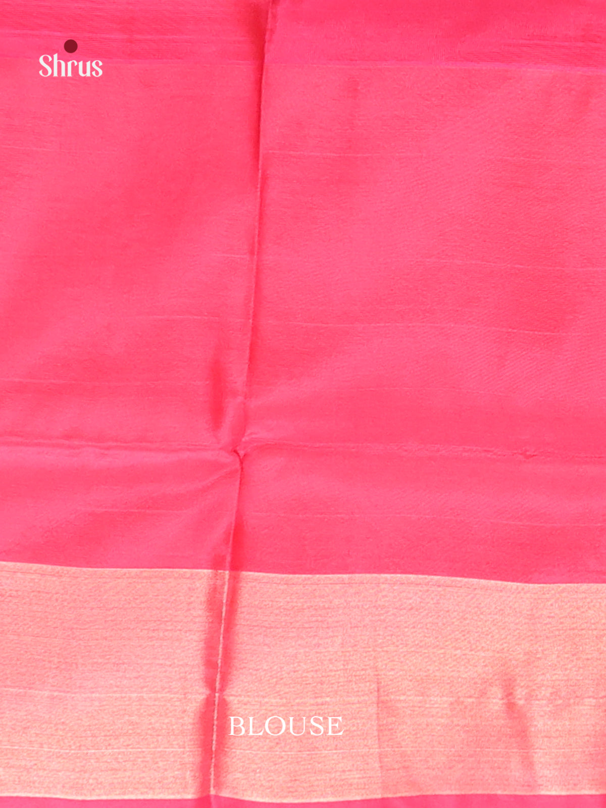 Green & Pink - Semi uppada Saree - Shop on Shrus.com