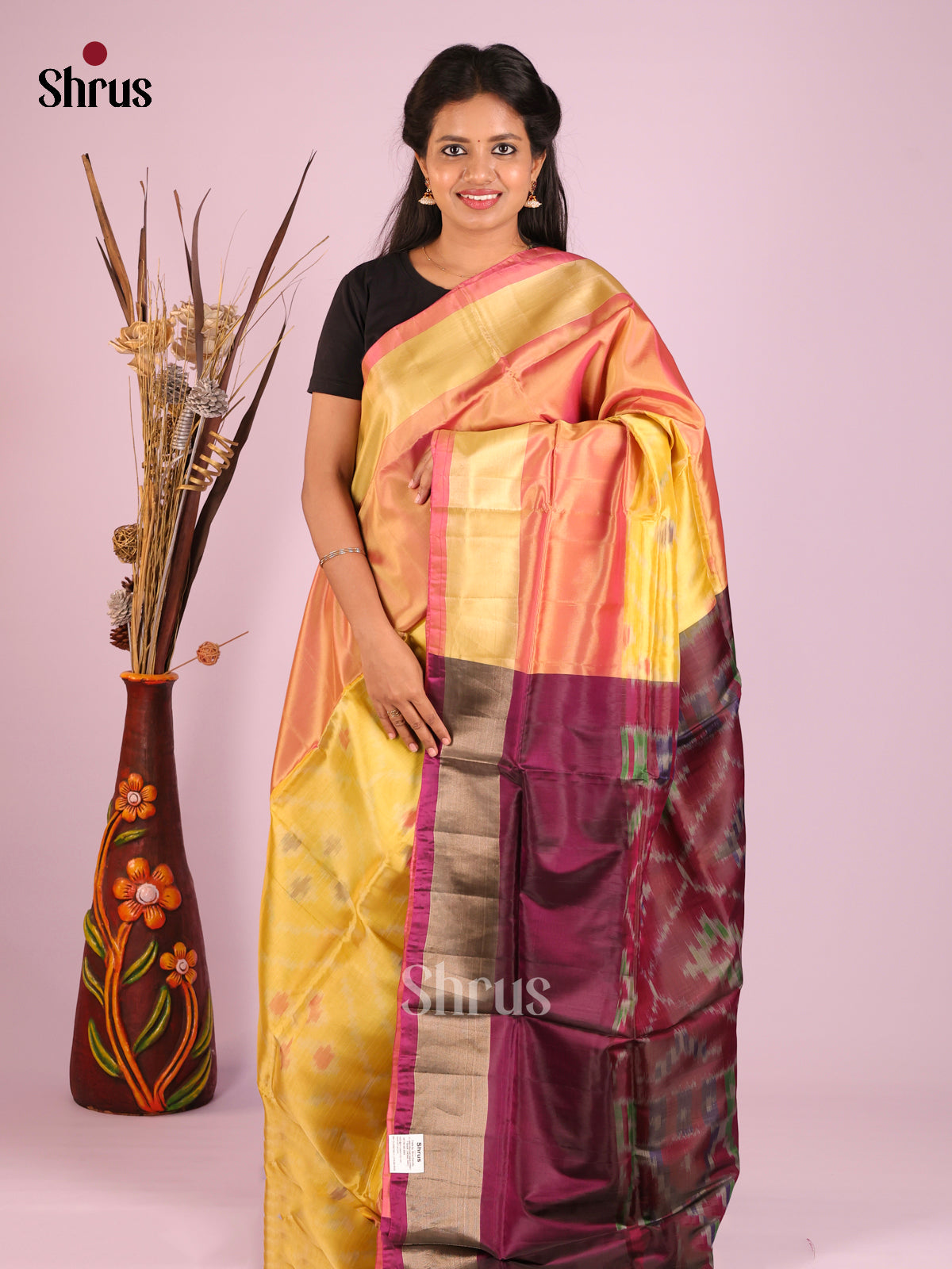 DIS05644 - Semi uppada Saree - Shop on Shrus.com